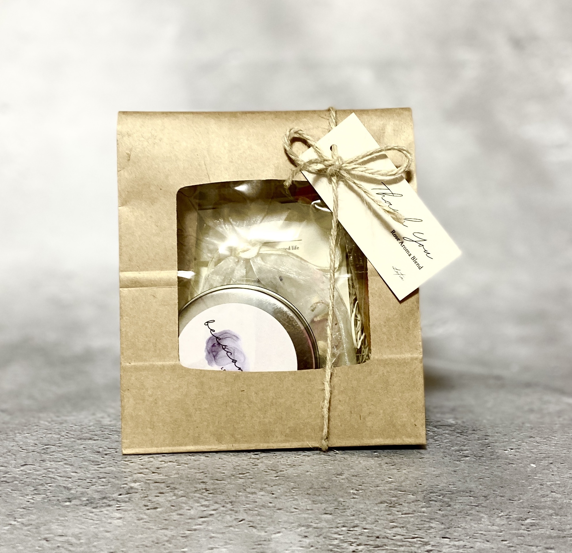 蜜蝋アロマキャンドル・ミニサシェセット | Letie（レティ）の