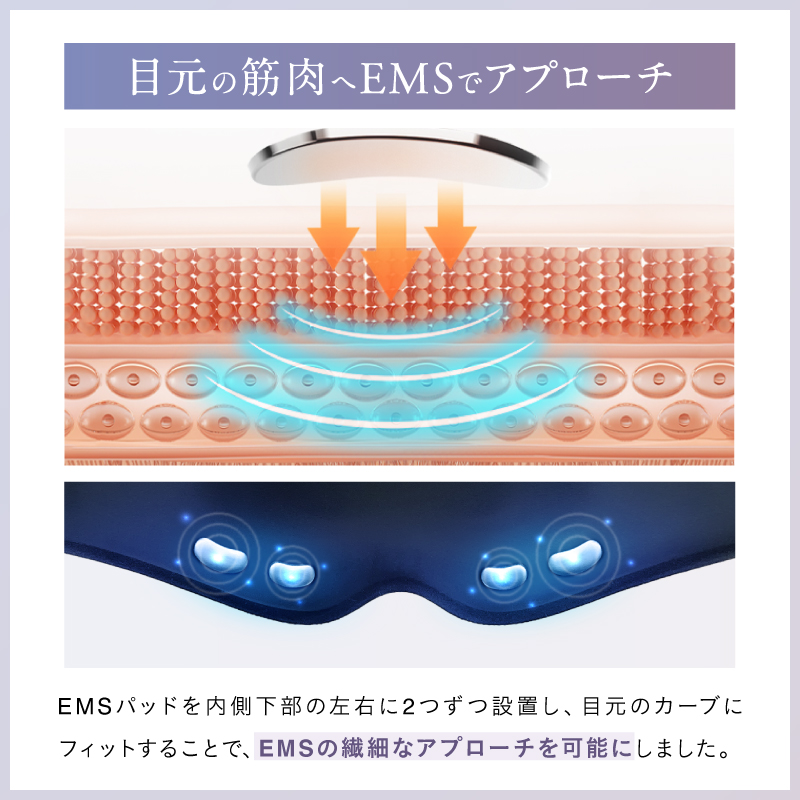 NIPLUX EMS ホットアイマスク nissoplus_np-eem23