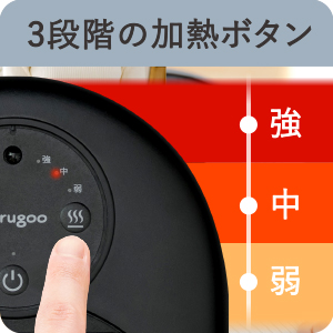 すぐに・しっかり温まる】コンパクトパネルヒーター | nerugoo 