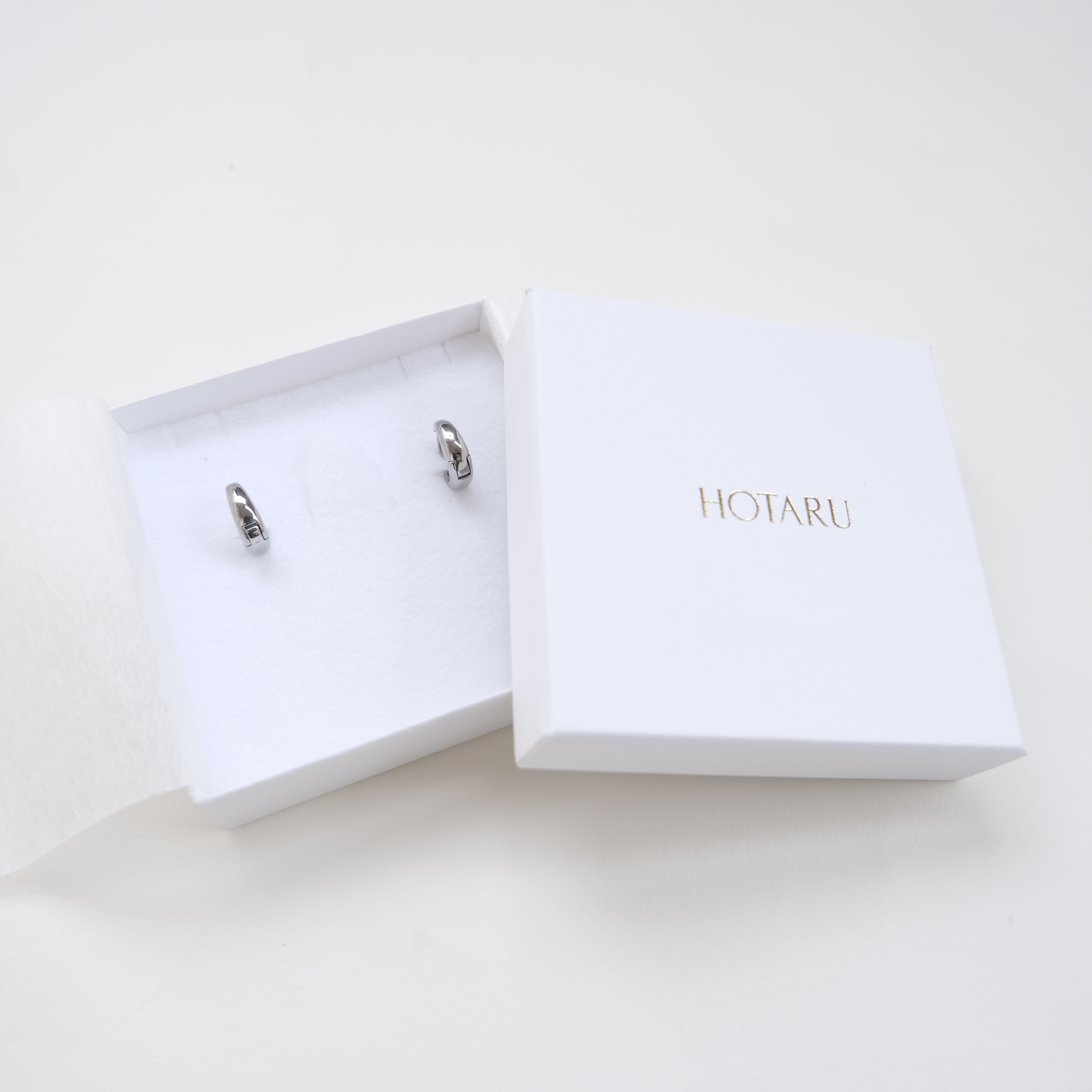 ステンレスぷっくりフープピアス | HOTARU（ホタル）のプレゼント