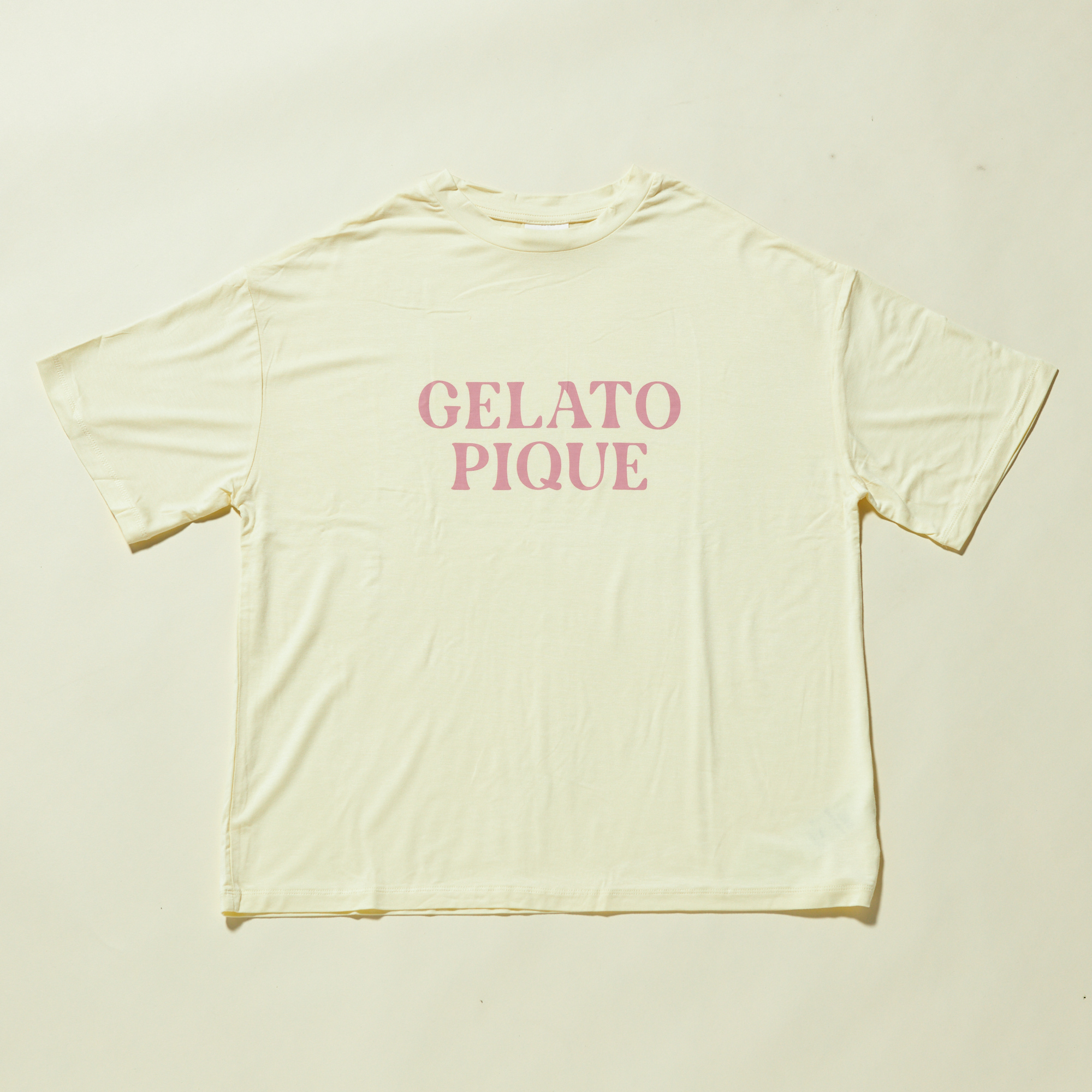 WOMEN】カラフルレーヨンロゴTシャツ＆ショートパンツセット｜接触冷感