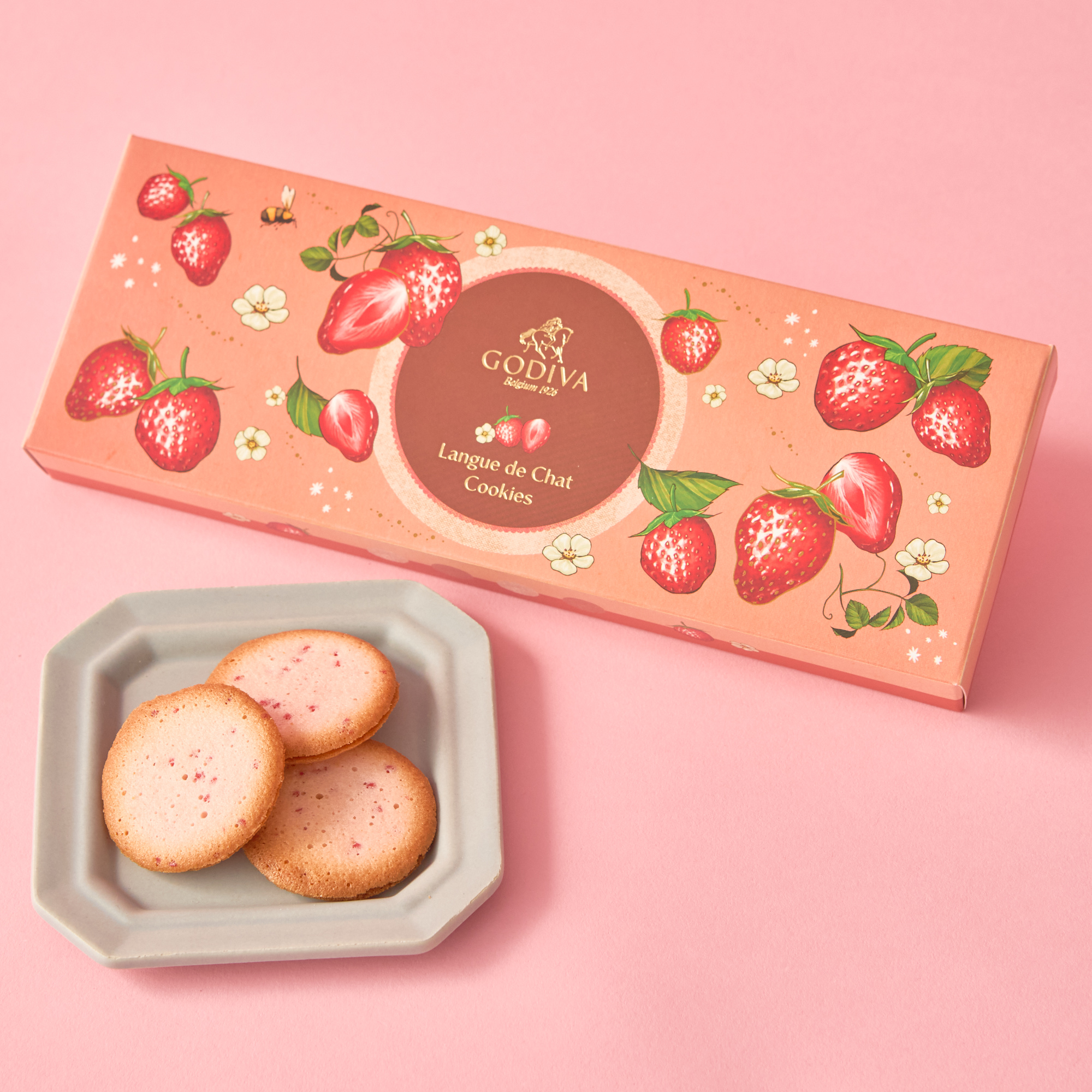 母の日！日比谷花壇×ゴディバ】そのまま飾れるブーケとGODIVA苺