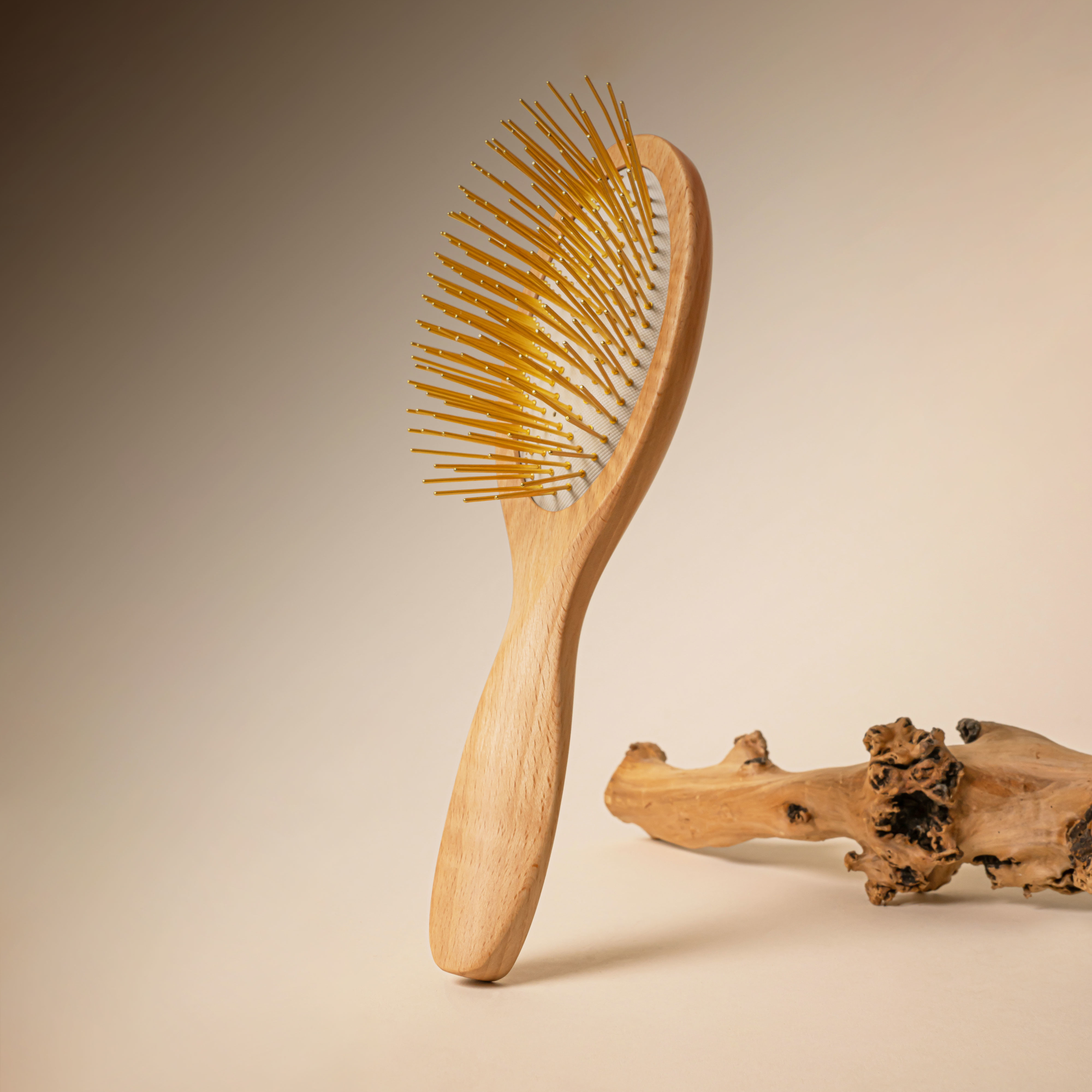 プレミアム FOXカッサ ウッド ヘアブラシ | SNOW FOX SKINCARE