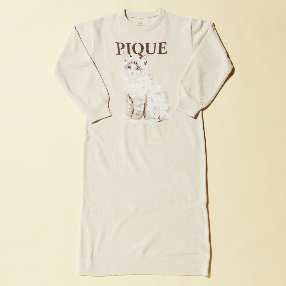 WOMEN】CAT JQDワンピース | gelato pique（ジェラートピケ）の