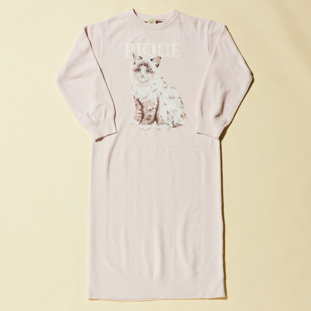 WOMEN】CAT JQDワンピース | gelato pique（ジェラートピケ）の