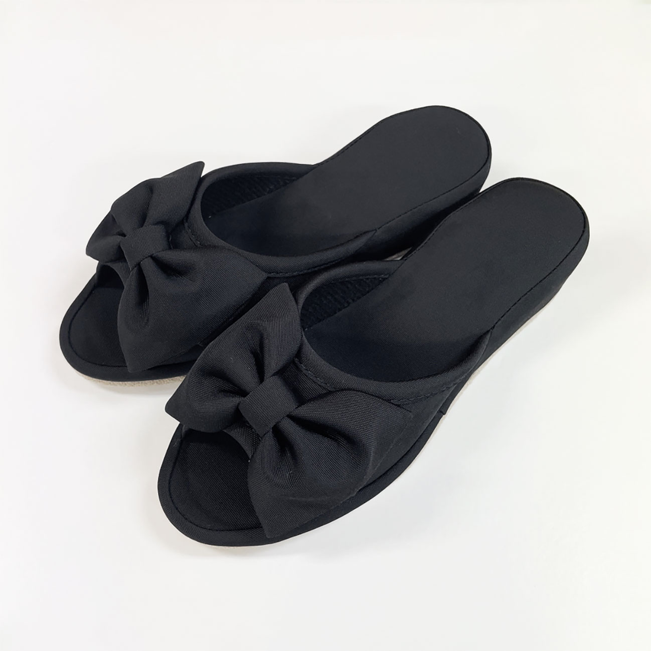 スタイルアップ リボンヒールスリッパ | ビューティーアップの