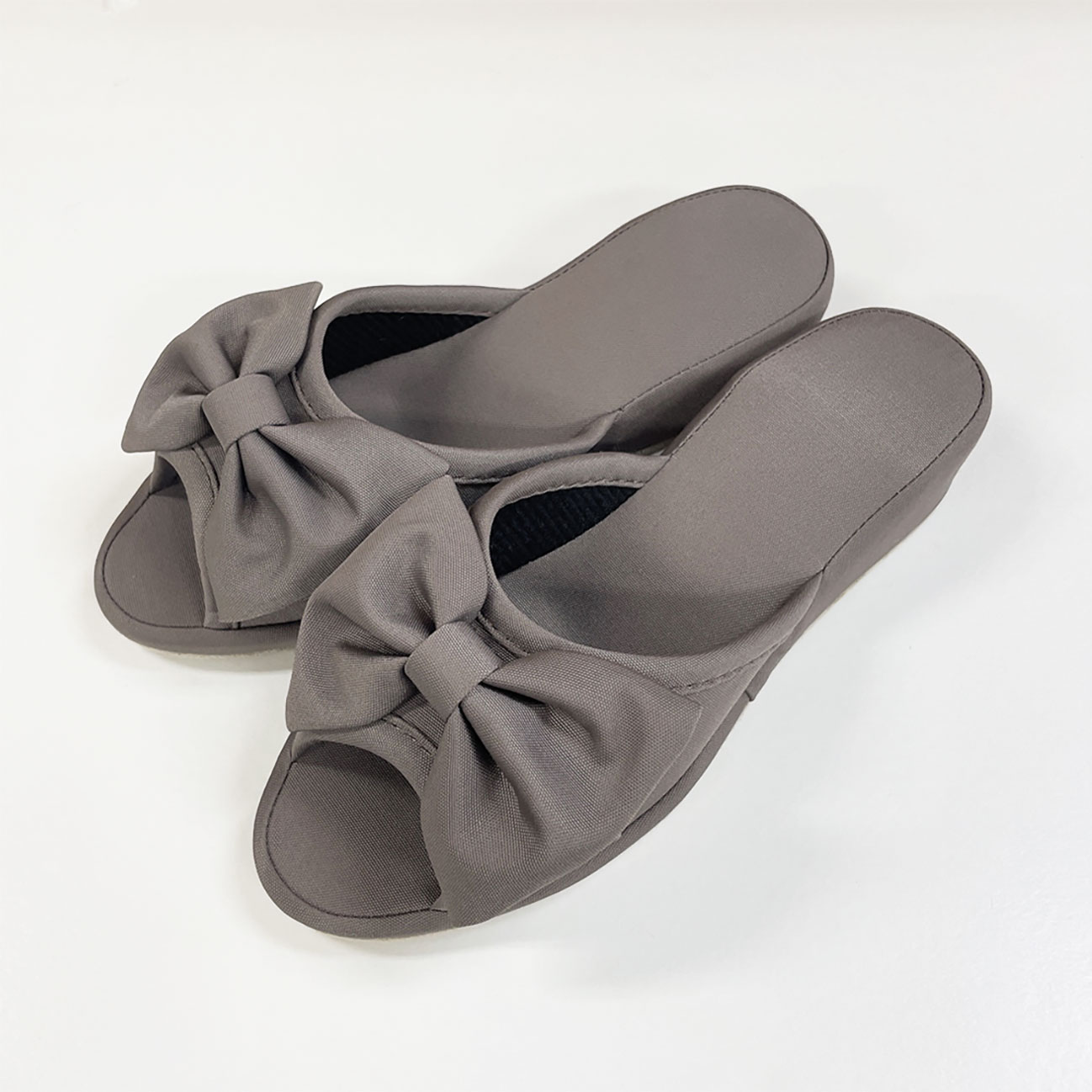 スタイルアップ リボンヒールスリッパ | ビューティーアップの