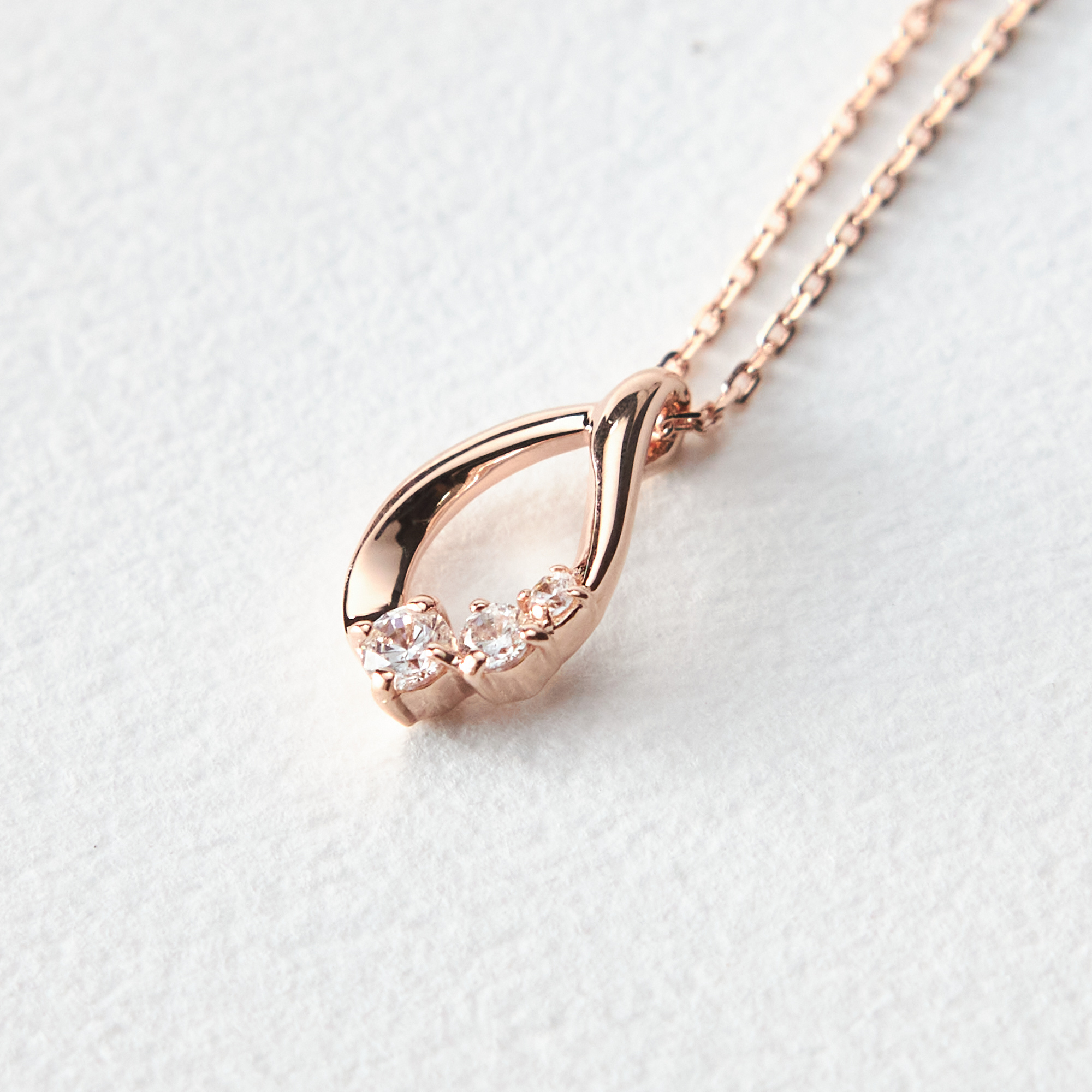 名入れ】雫ネックレス&オルゴールケースセット | Canal4℃（カナル