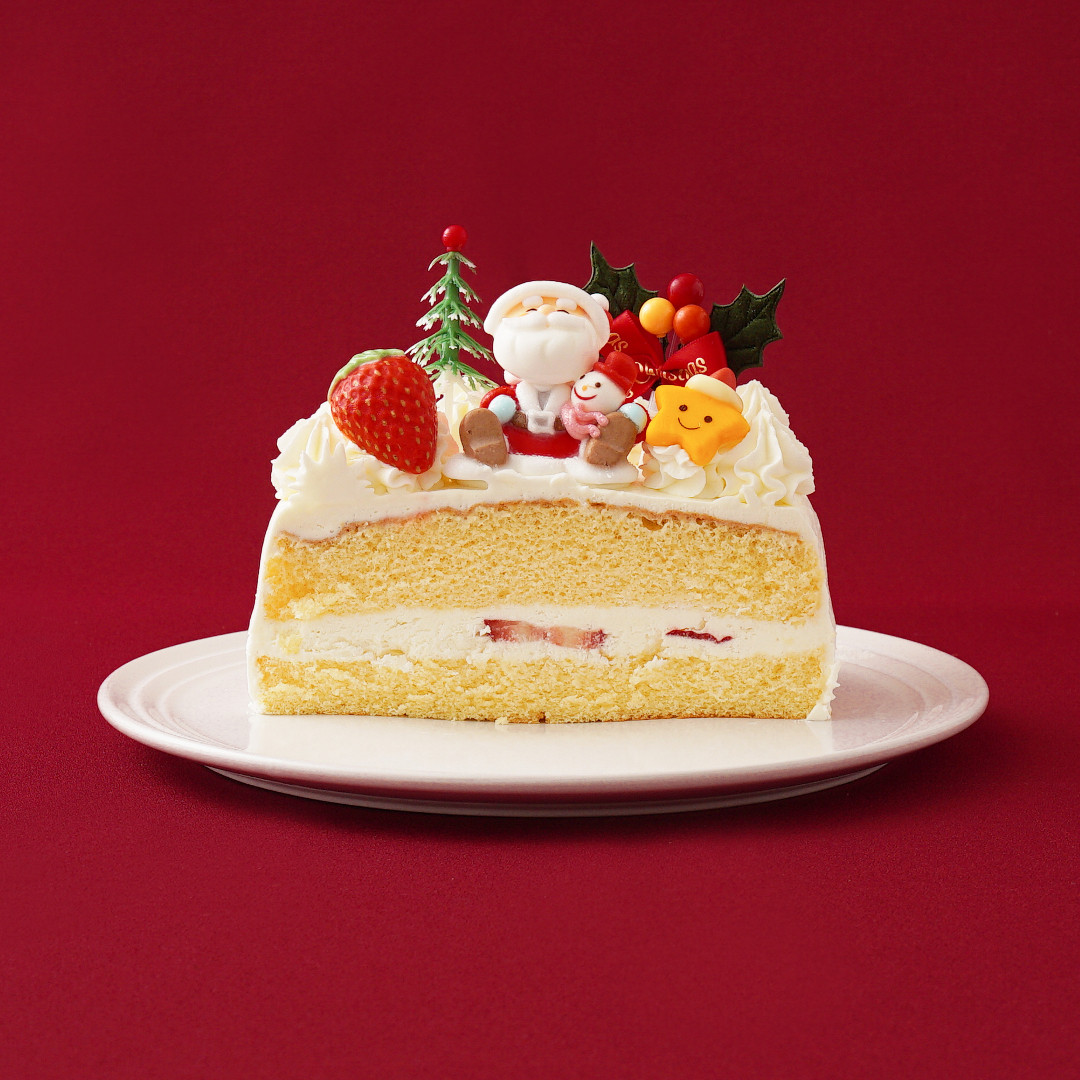 クリスマスホールケーキ生クリームのダンスホール Xmas 生クリームケーキ クリスマス | MonCoeur（モンクール）の