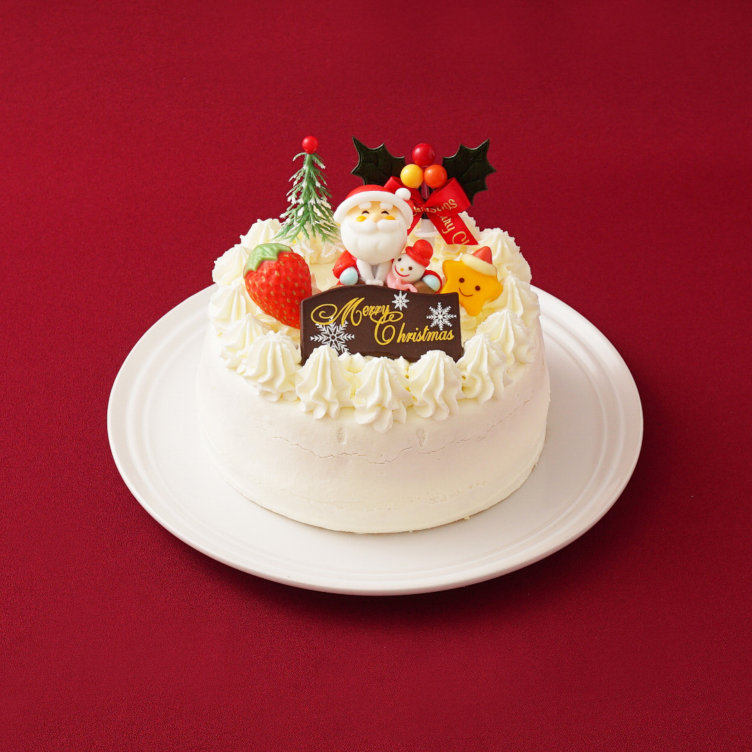 クリスマスホールケーキ生クリームのダンスホール Xmas 生クリームケーキ クリスマス | MonCoeur（モンクール）の