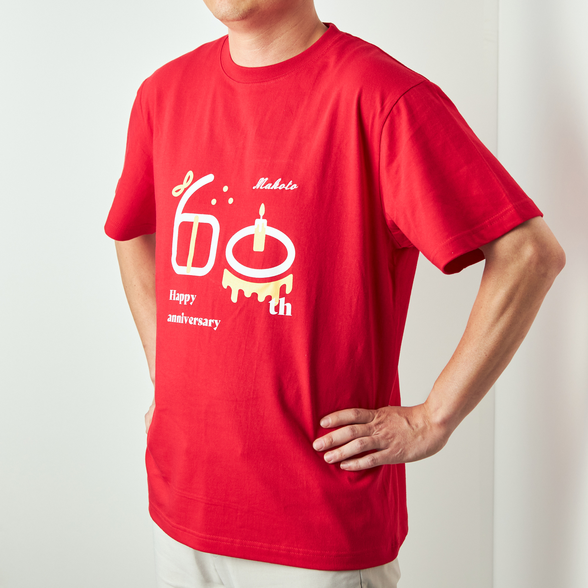 刺繍名入れ・BOX付き】還暦お祝いTシャツ | TANP（タンプ）の