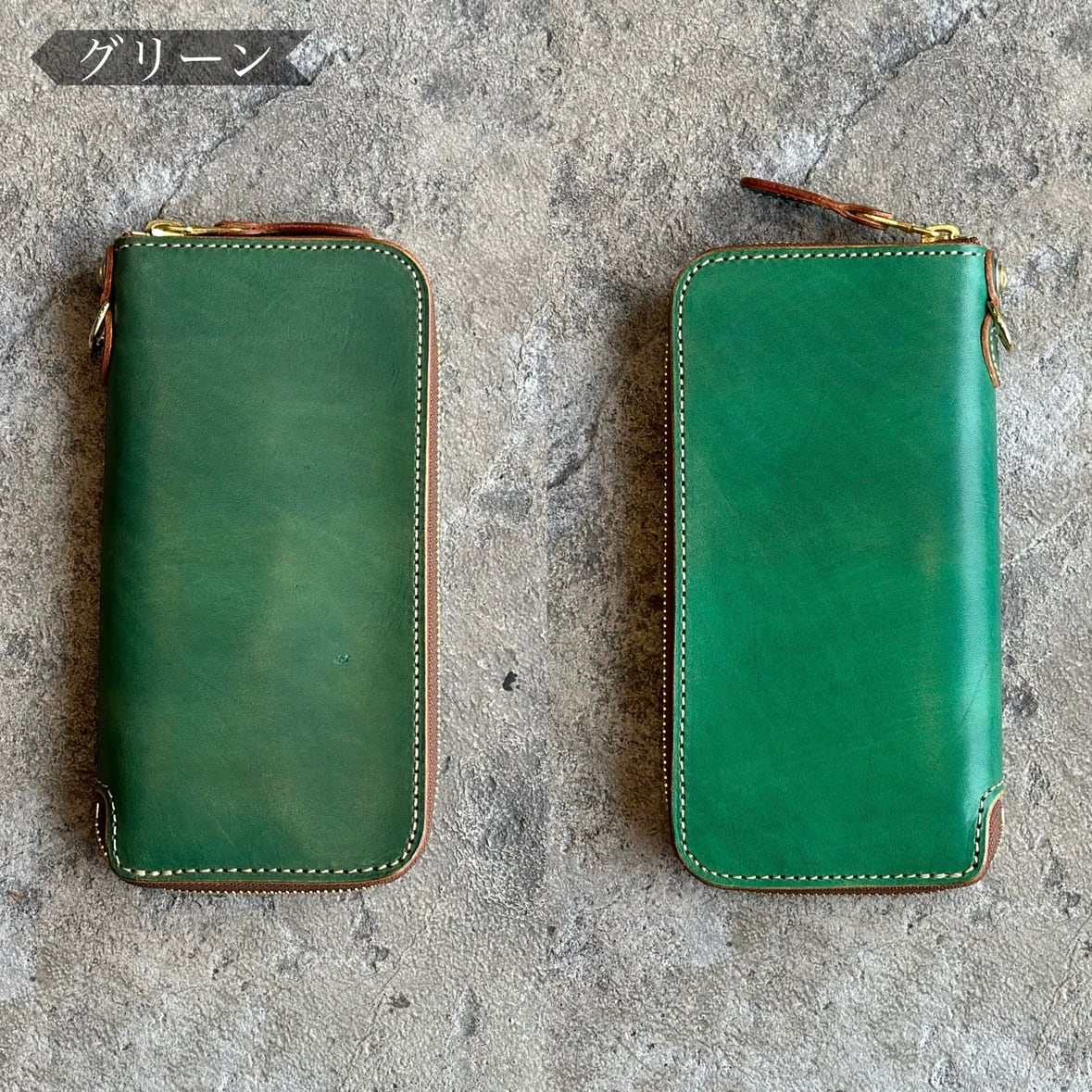 ウォレット ラウンドジップ2 カウハイド｜長財布 | KC,s（ケイシイズ