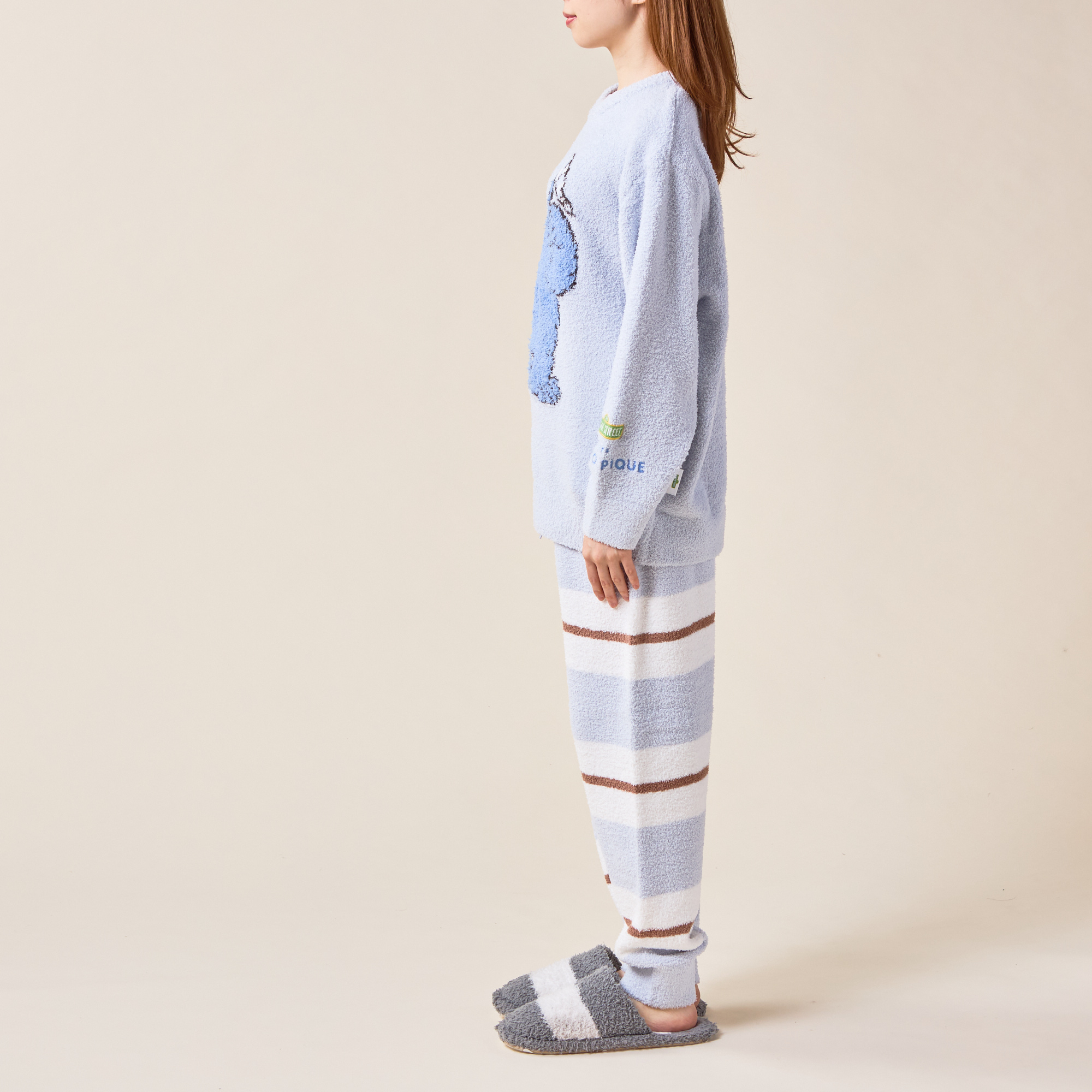 WOMEN】【SESAME STREET】モチーフJQDプルオーバー&ロングパンツ