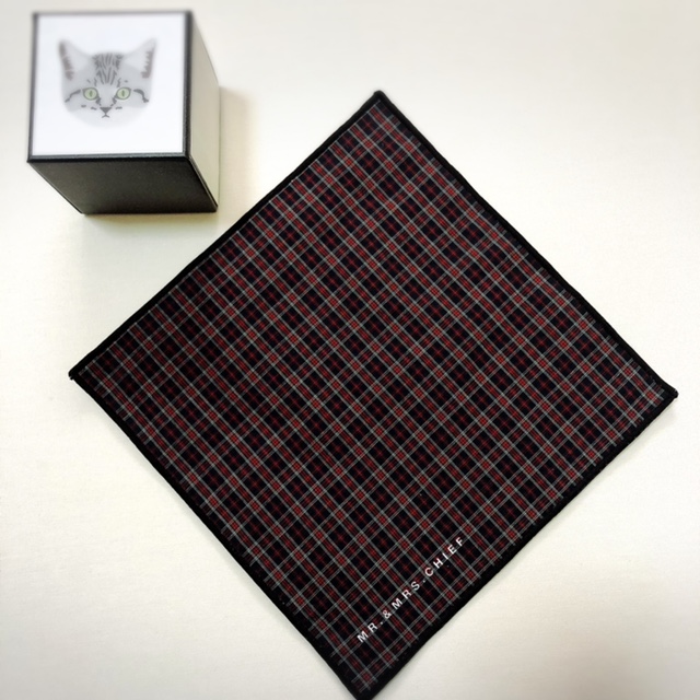 クリスマス限定】ハンカチ [NEKO] | MR. & MRS. CHIEF（ミスターアンド