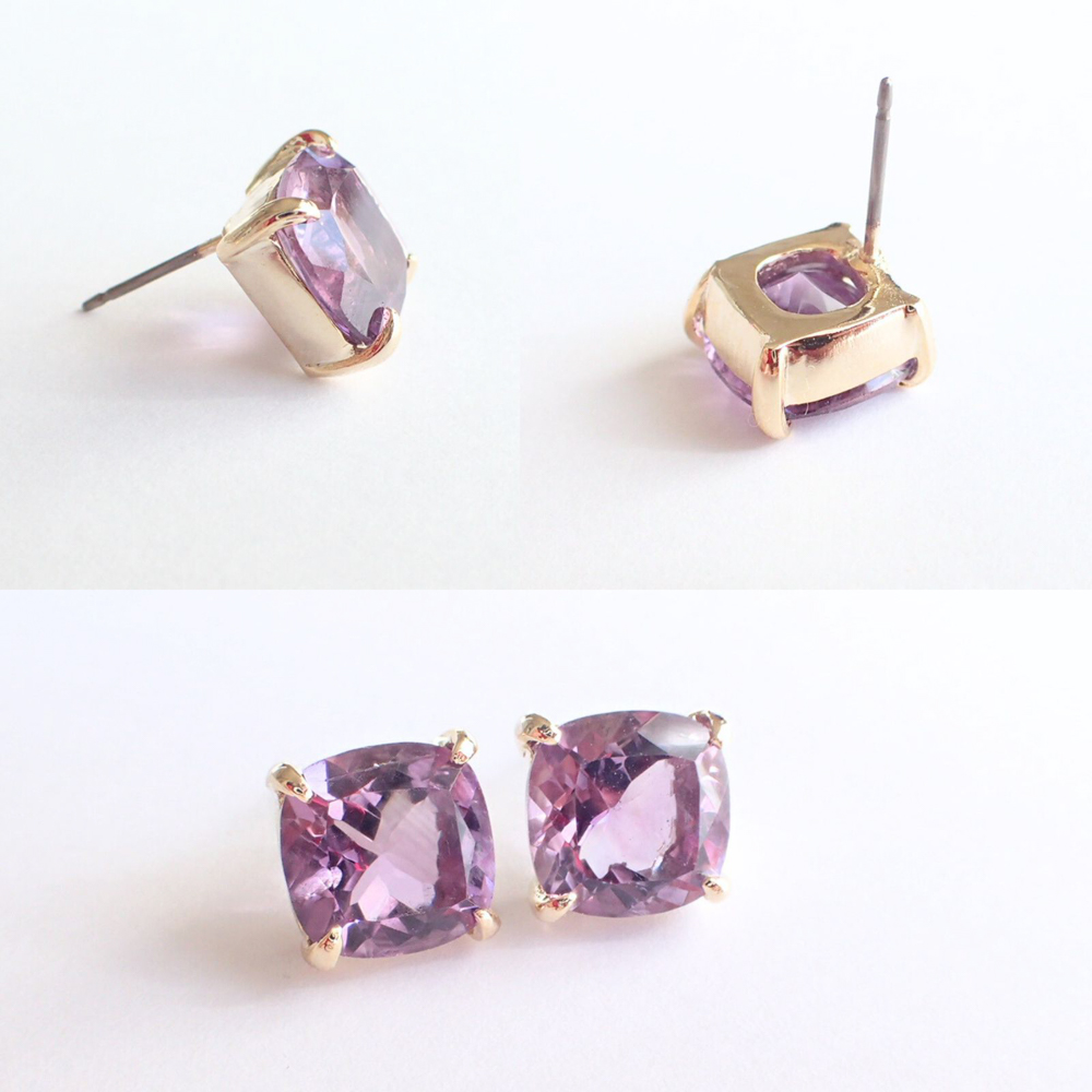 キャンディカラーのピアス【アメジスト】 CANDYピアスアメジスト | Degodd（デゴッド）のプレゼント・ギフト通販