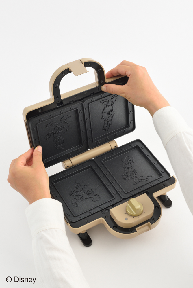 DISNEY ホットサンドメーカー ダブル | BRUNO（ブルーノ）のプレゼント
