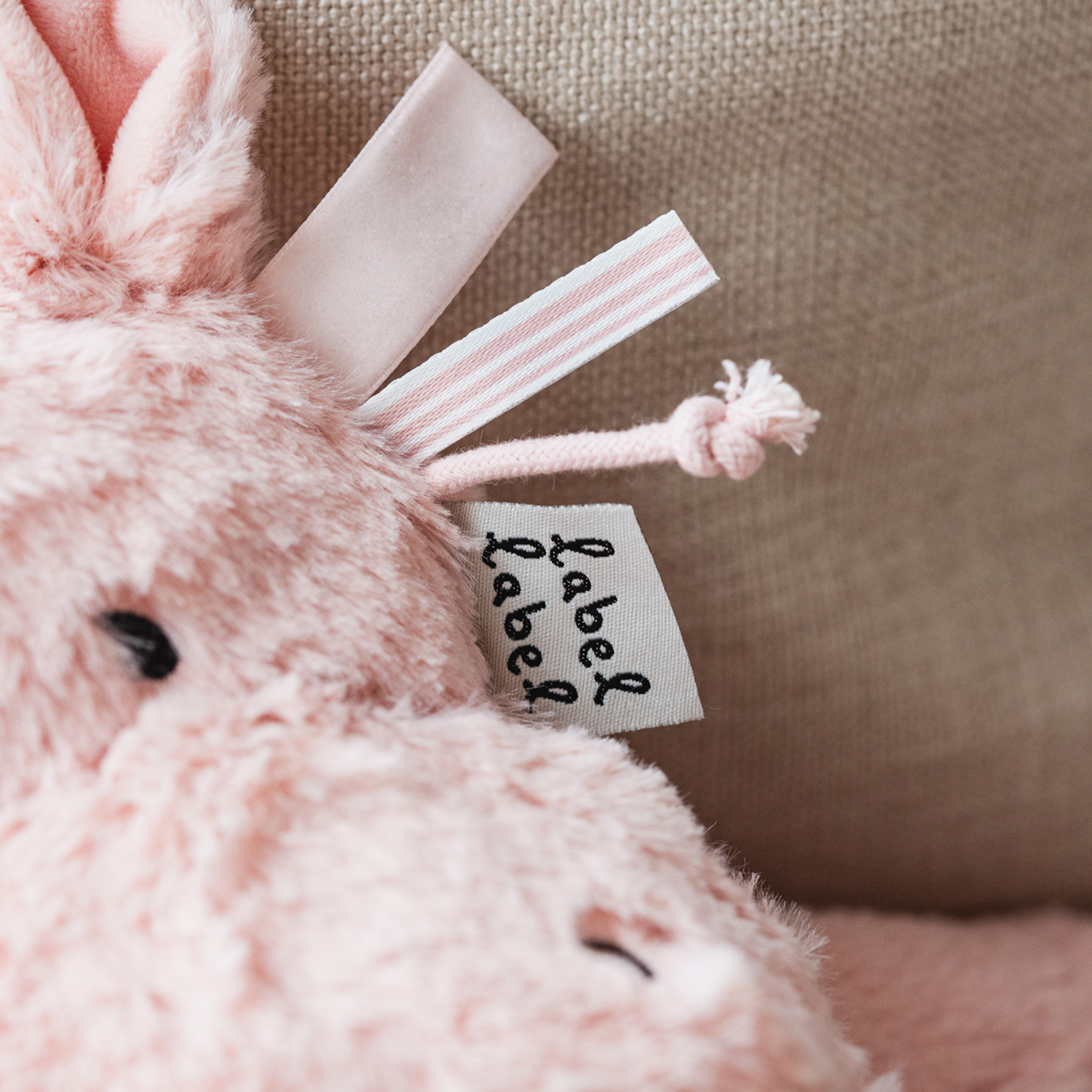 レーベルレーベル ふわふわぬいぐるみ（ヒッポーハービー