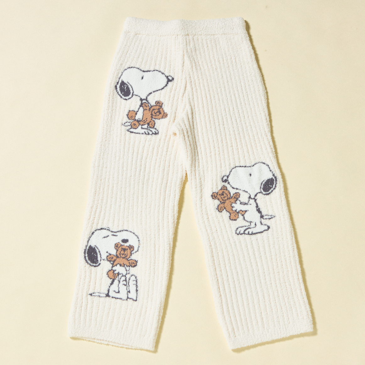 WOMEN】【PEANUTS】SNOOPY×BEAR JQDプルオーバー＆ロングパンツ