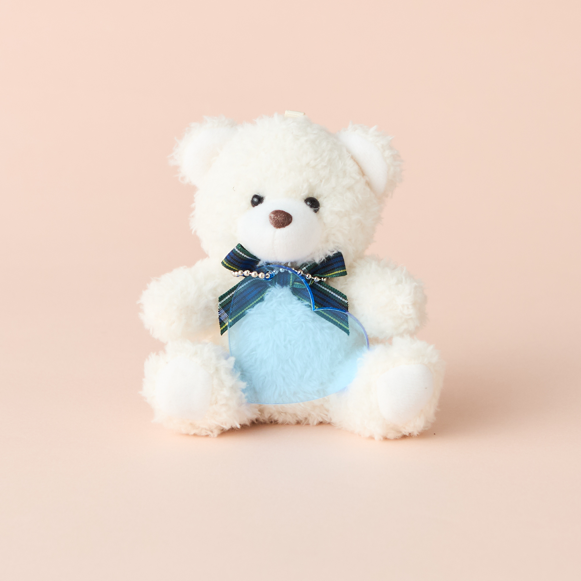 名入れ無料・BOX入り】ハンドクリーム&ハートチャーム付ペアテディベア