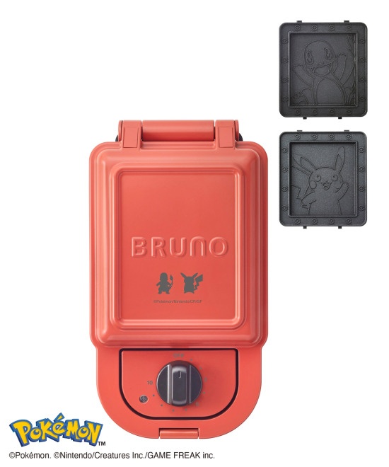 ポケモンホットサンドメーカー シングル | BRUNO（ブルーノ）の