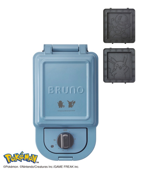 ポケモンホットサンドメーカー シングル | BRUNO（ブルーノ）の