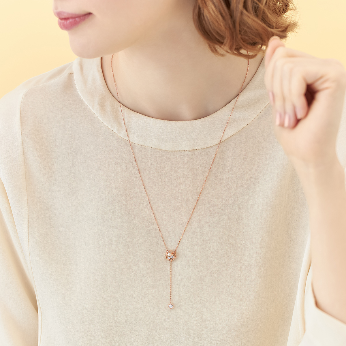 Spring Limited/限定ケース付】シルバー ネックレス 2本セット
