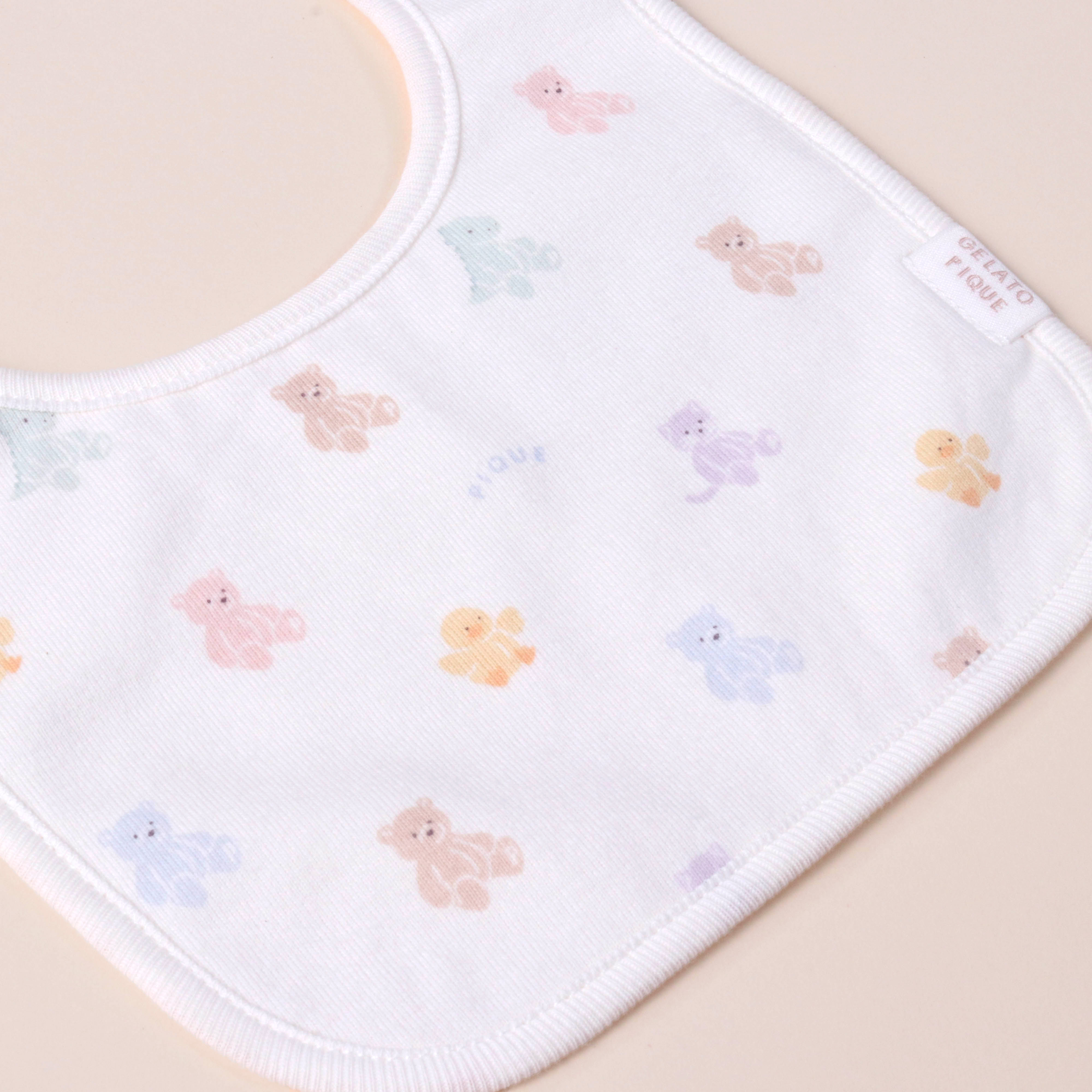 BABY】ベビーギフトボックス 2点セット《フードポンチョ＆スタイ 
