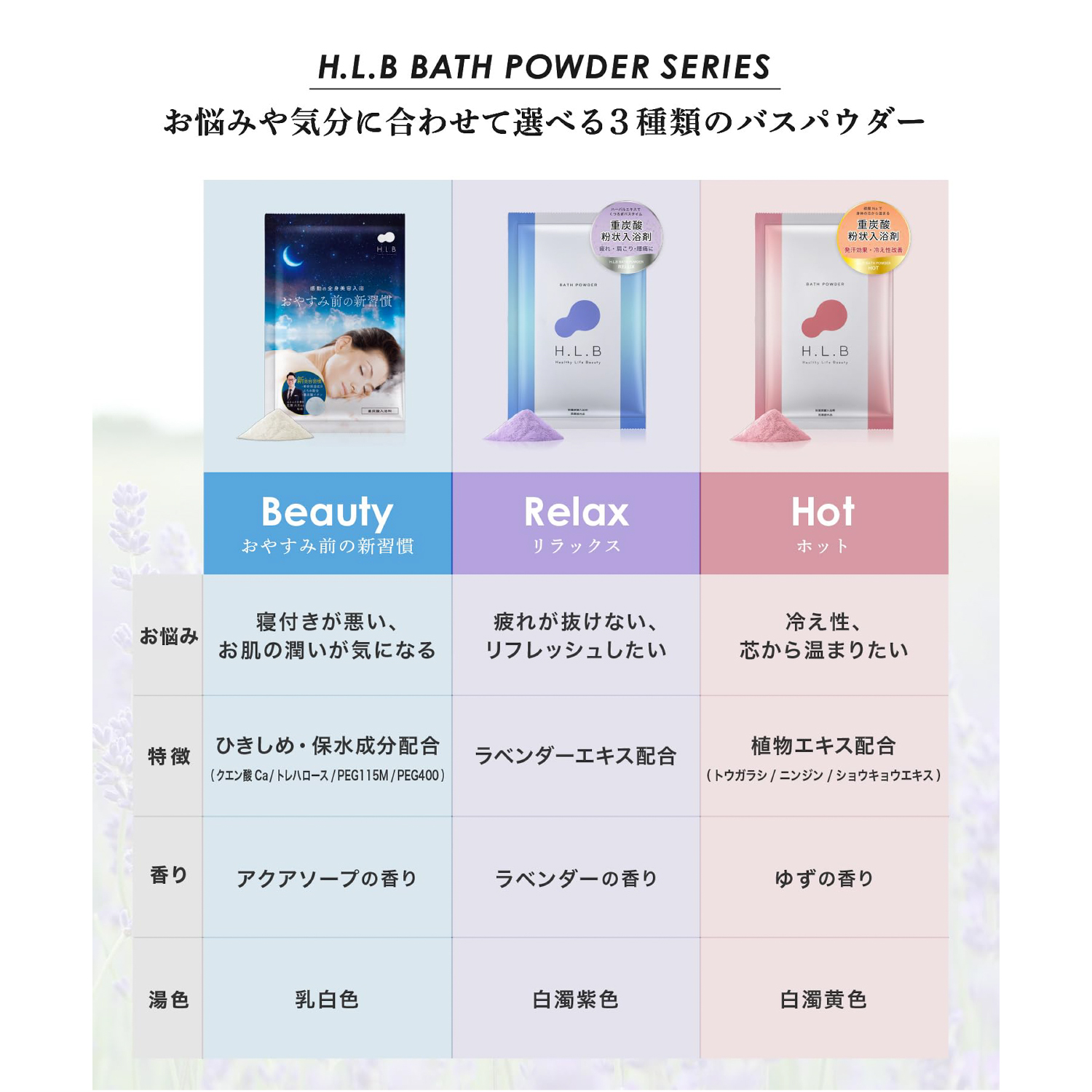 女性が喜ぶ】高級入浴剤 湯セレブ H.L.Bバスパウダー おやすみ前