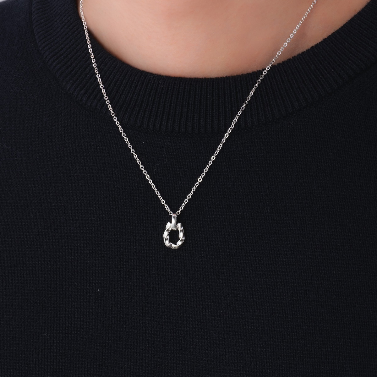 Twist Horseshoe Necklace S925 | GLUCK（グルック）のプレゼント 