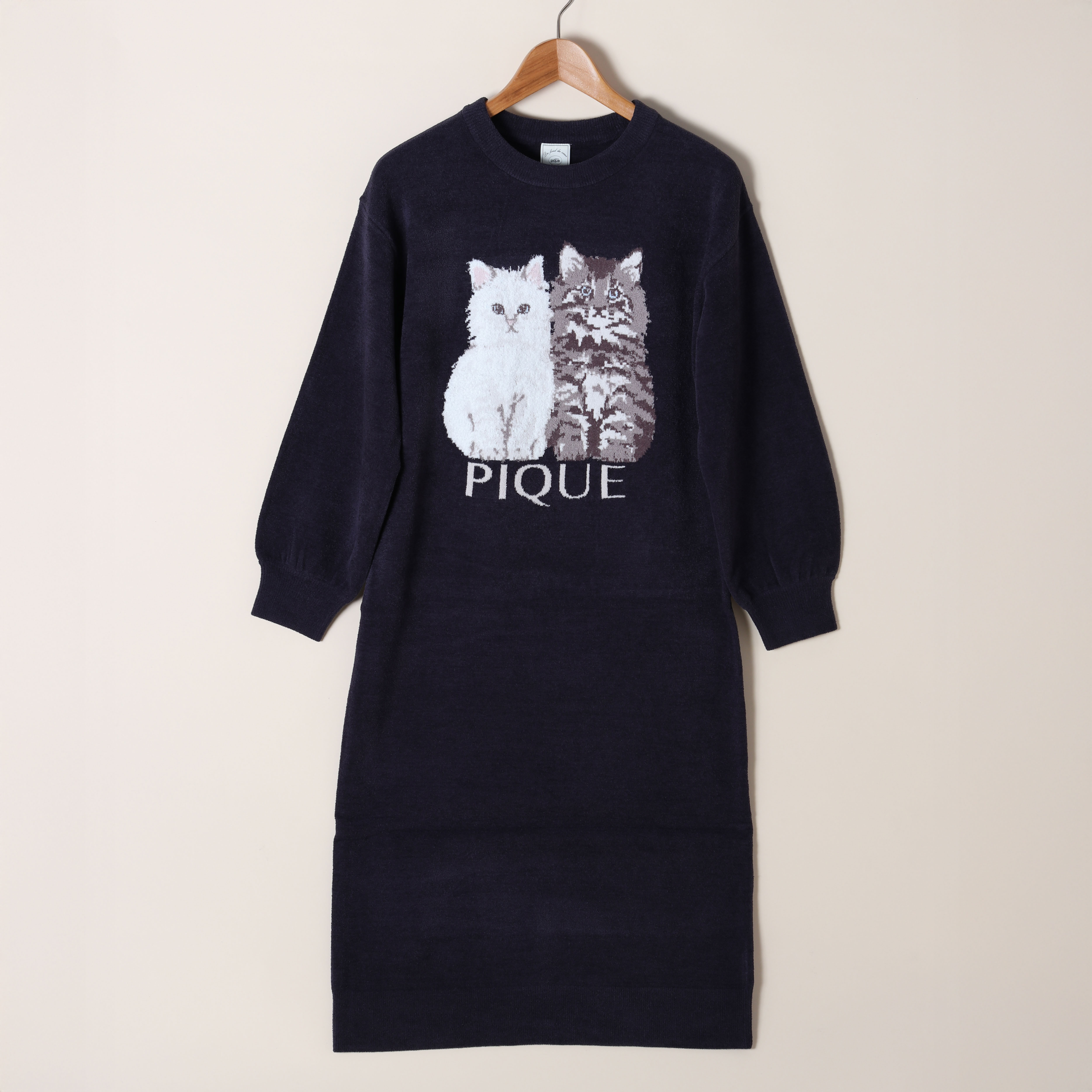 ツインズキャットJQDワンピース WOMEN】ツインズキャットJQDワンピース | gelato pique（ジェラート