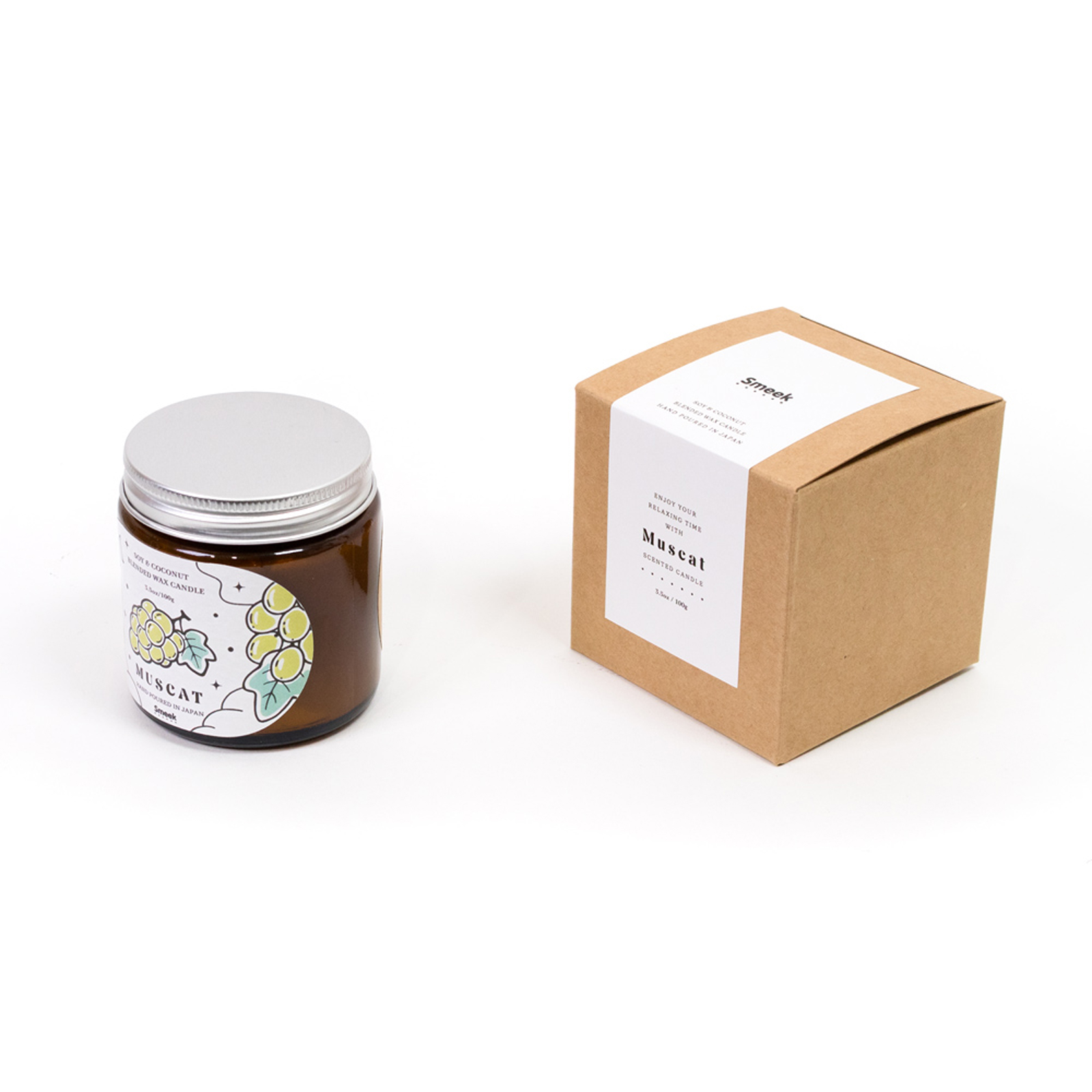 体にも環境にも優しい】ソイワックスキャンドル Fruitsシリーズ