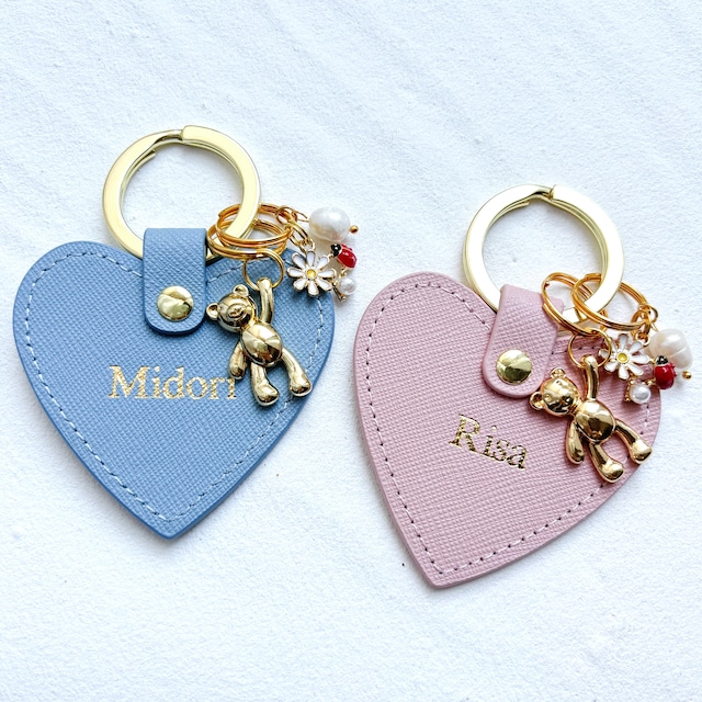 *・ྀི テディベア 様 .゜ྀི・*. レザーキーホルダー ྀི テディベア 様 .゜ྀི・*. レザーキーホルダー ྀི テディベア 様 .゜