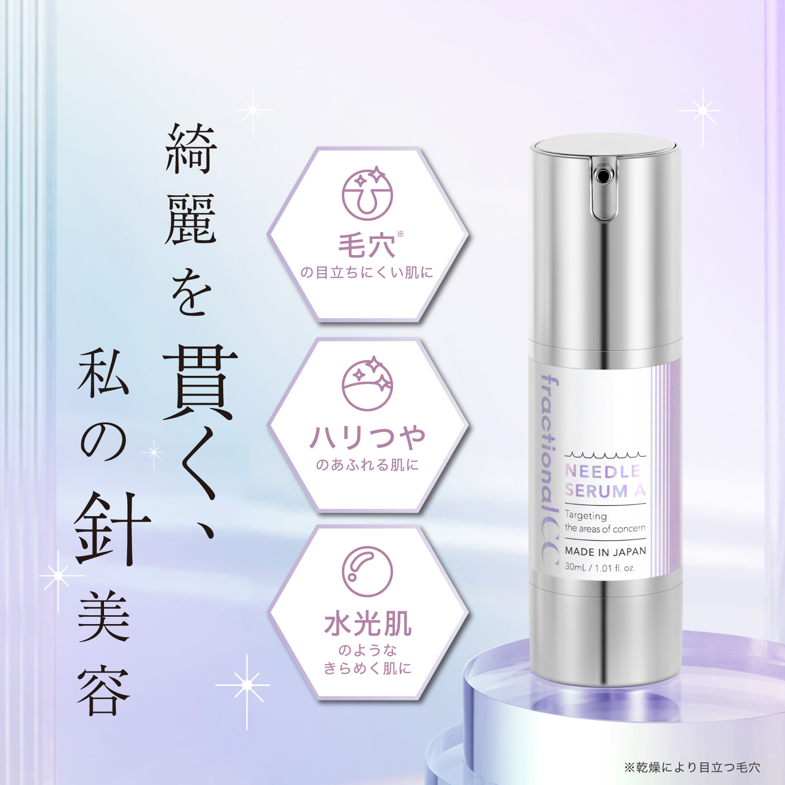 ニードルセラム | fractional CC（フラクショナルシーシー）の