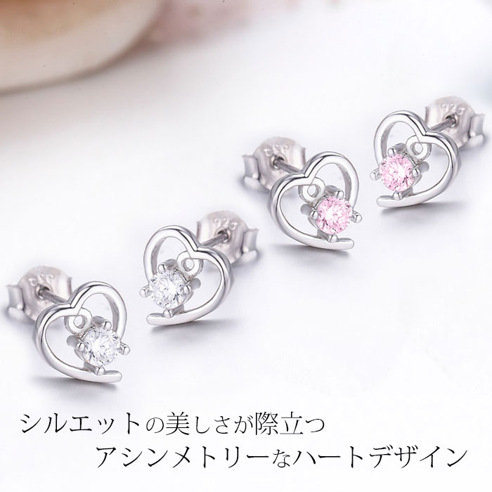 clementia decor キャンディオープンハートピアス