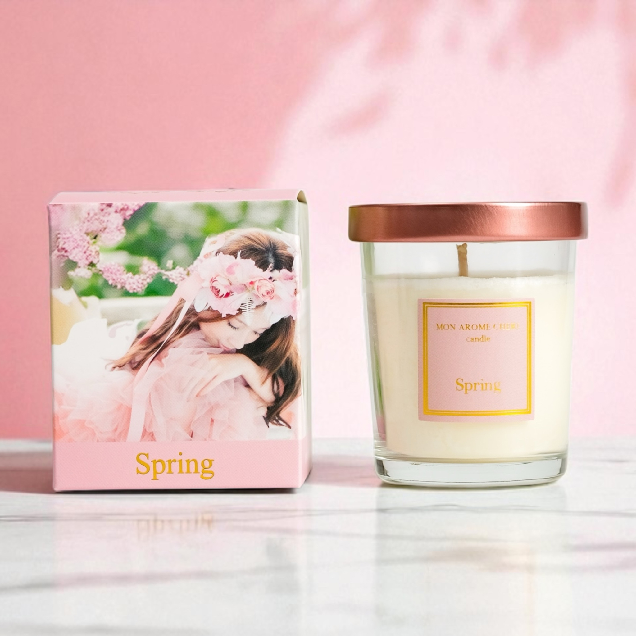 四季アロマキャンドル | MON AROME CHERI candle（モナローム