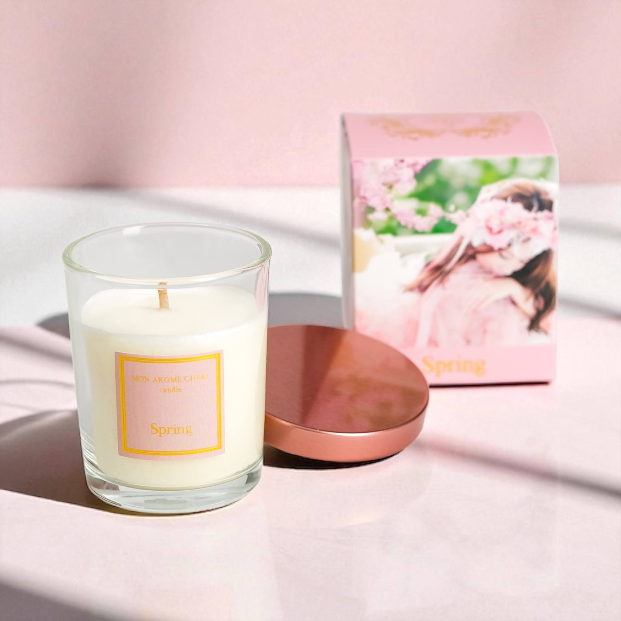 四季アロマキャンドル4個SET | MON AROME CHERI candle（モナ