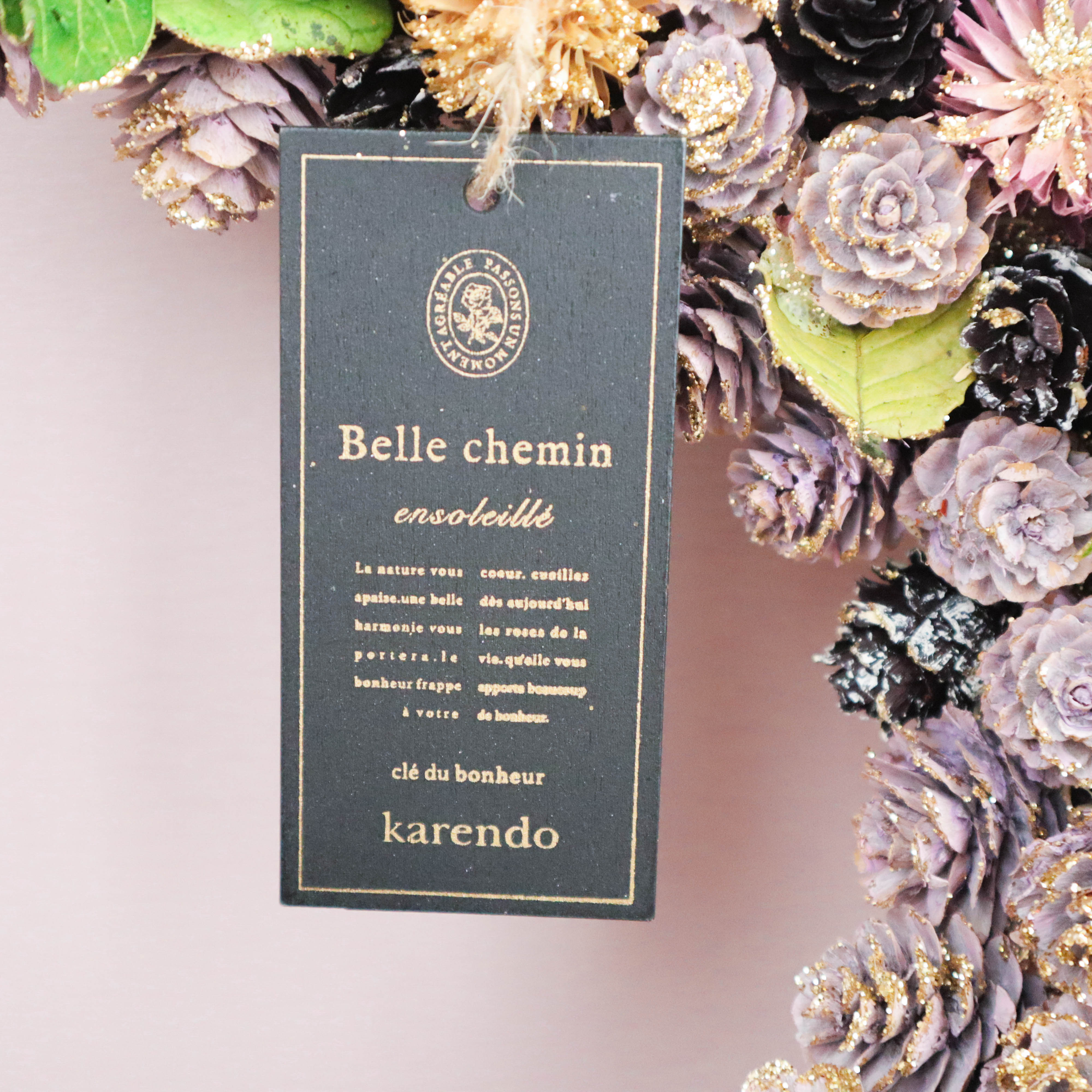 週末限定価格】大人かわいい芍薬とガーベラリース 29cm 【公式通販】