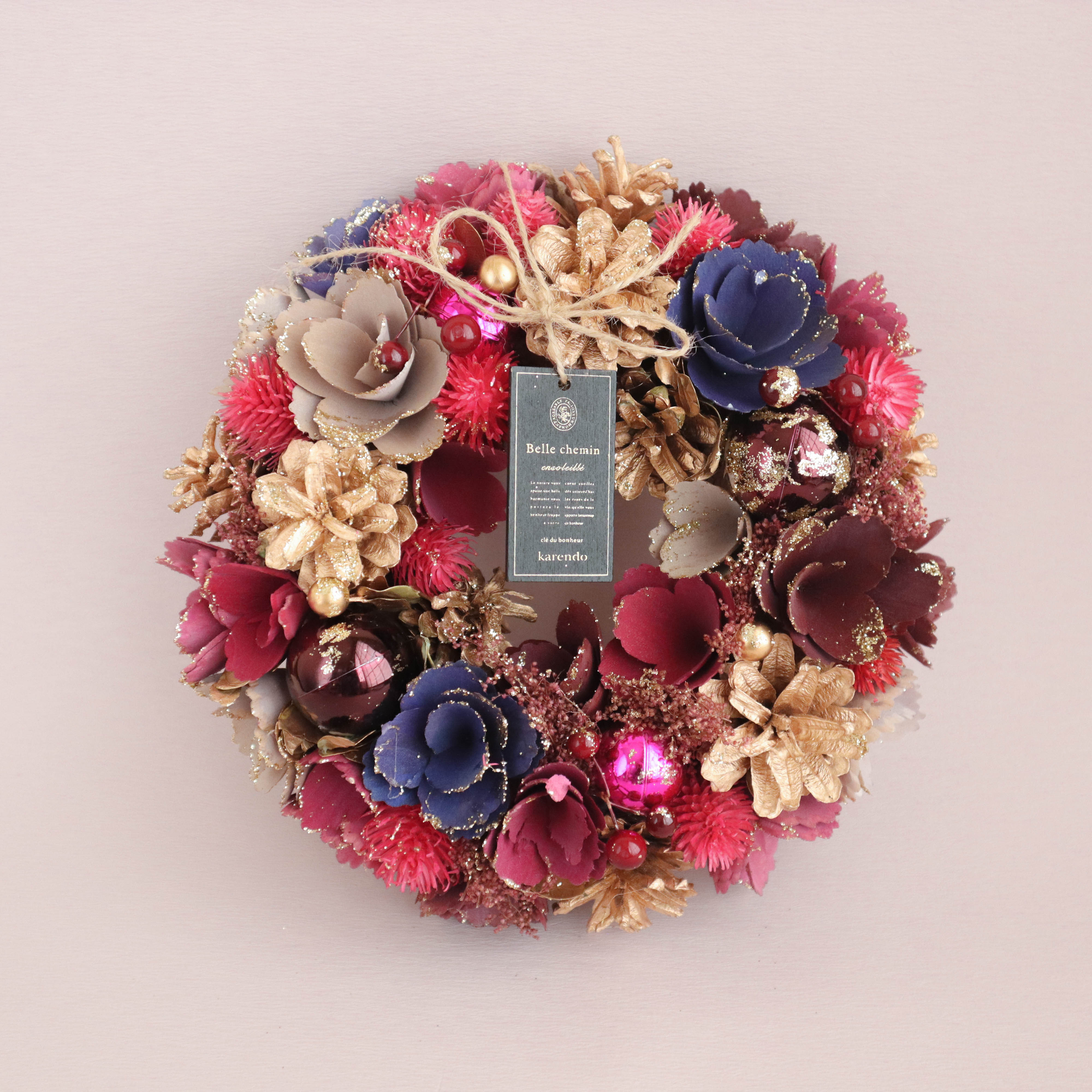 和モダン華やかリース(Mサイズ) | karendo（カレンド）のプレゼント