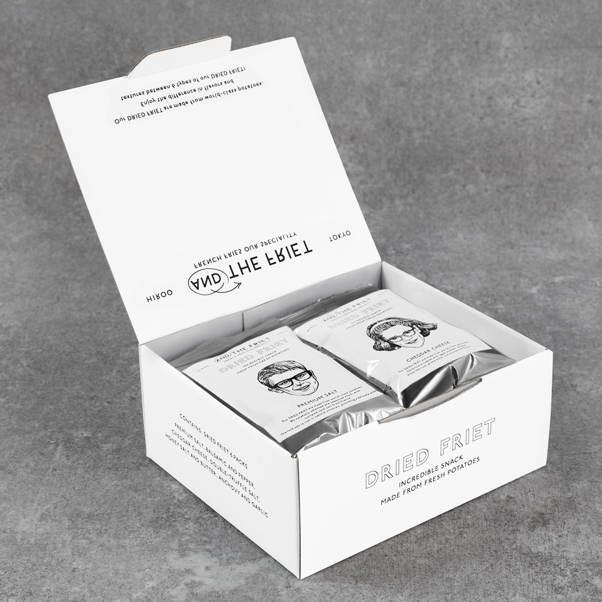 MINI 6-PACK GIFT BOX【CHRISTMAS】 | AND THE FRIET（アンド ザ