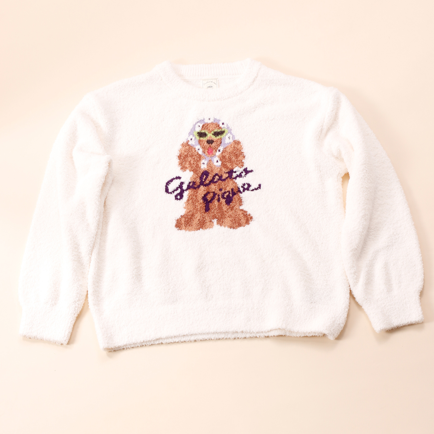 WOMEN】スカーフDOG JQDプルオーバー＆ロングパンツ | gelato pique