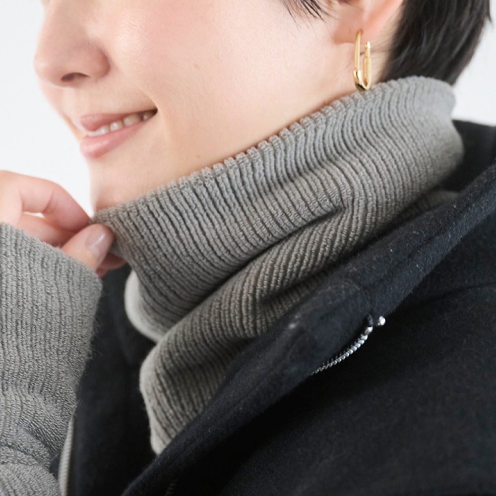 温活ケアアイテム】ネックウォーマー ＜光電子®繊維×鷲尾式起毛