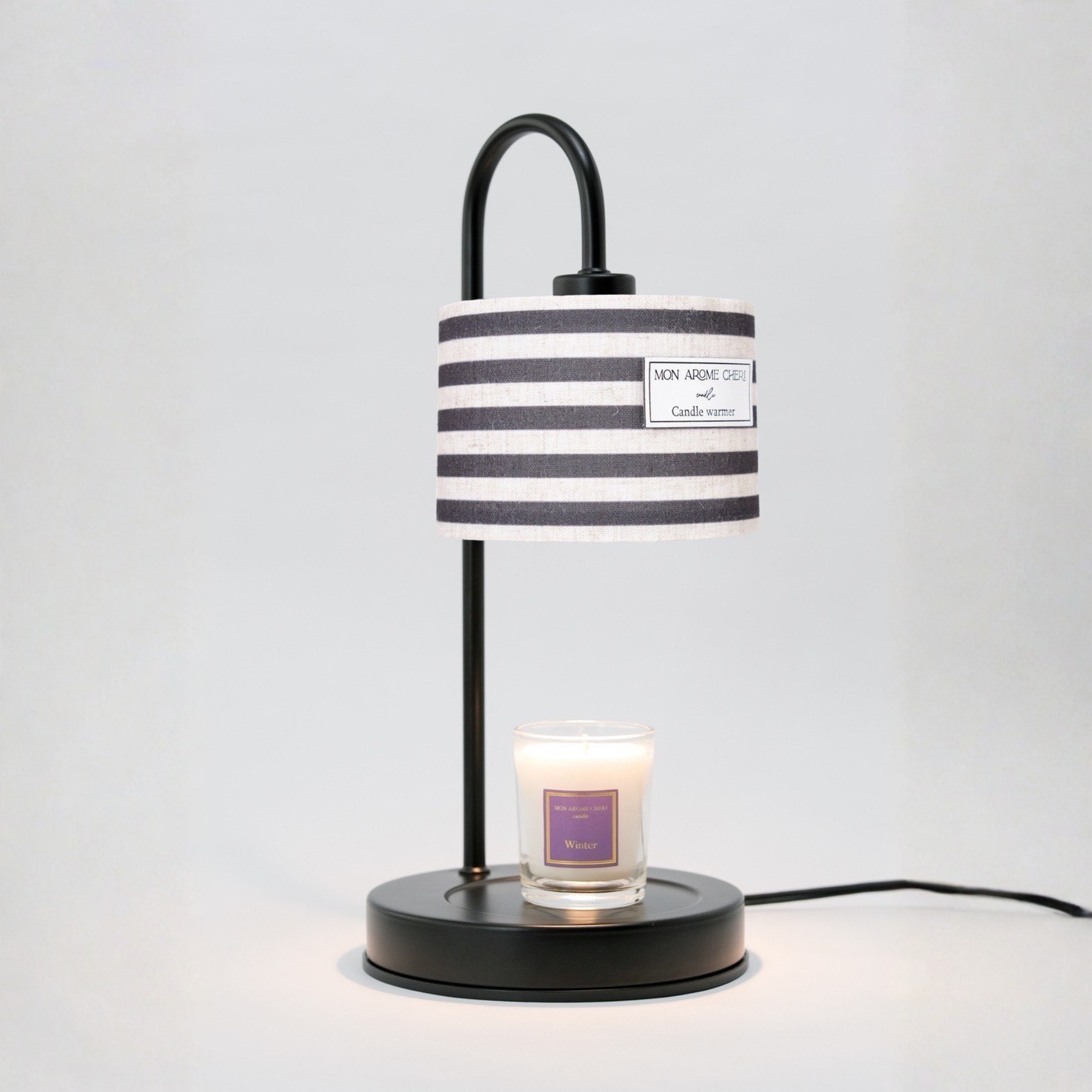 Candle warmer【ボーダー】 | MON AROME CHERI candle（モナローム