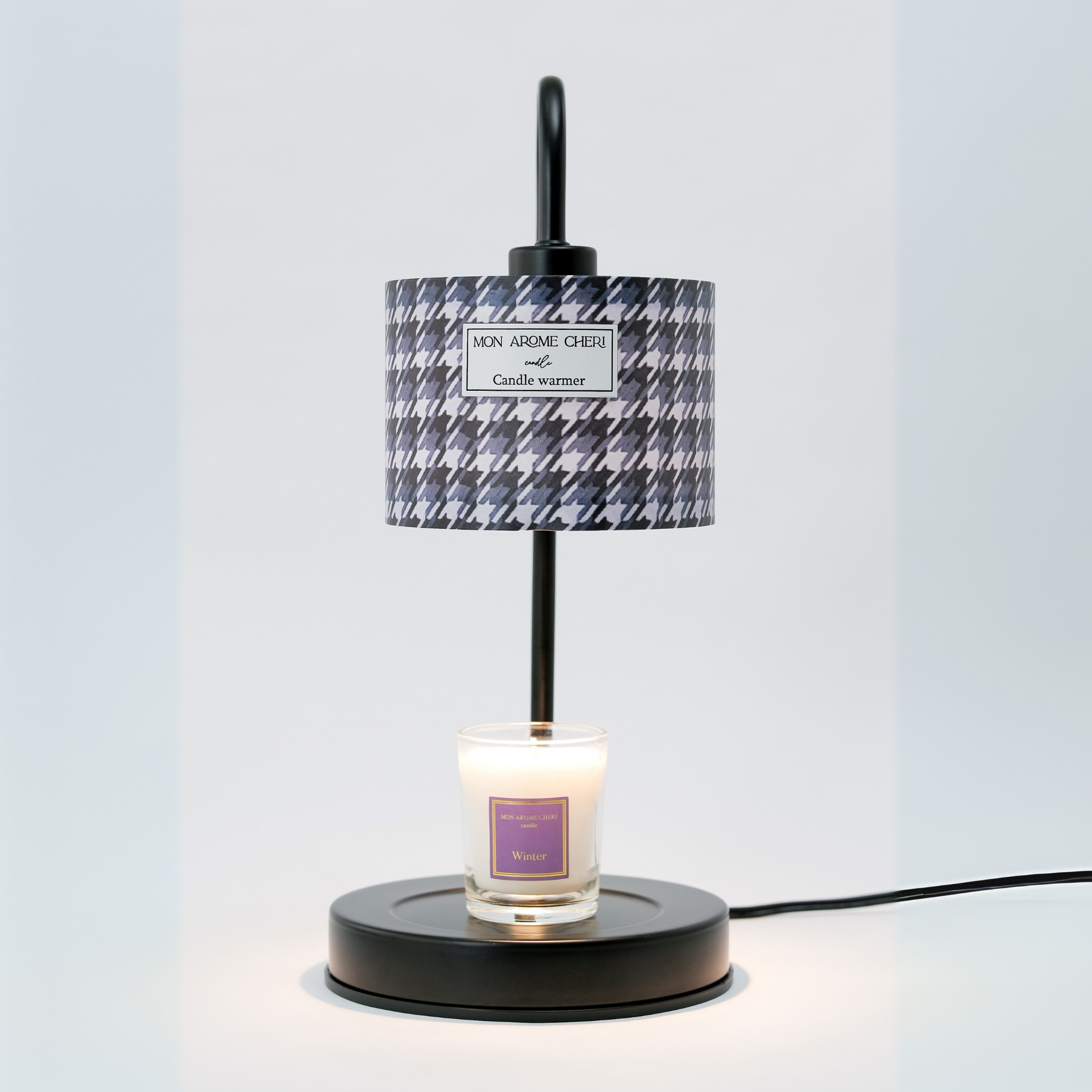 Candle warmer【千鳥格子】 | MON AROME CHERI candle（モナローム