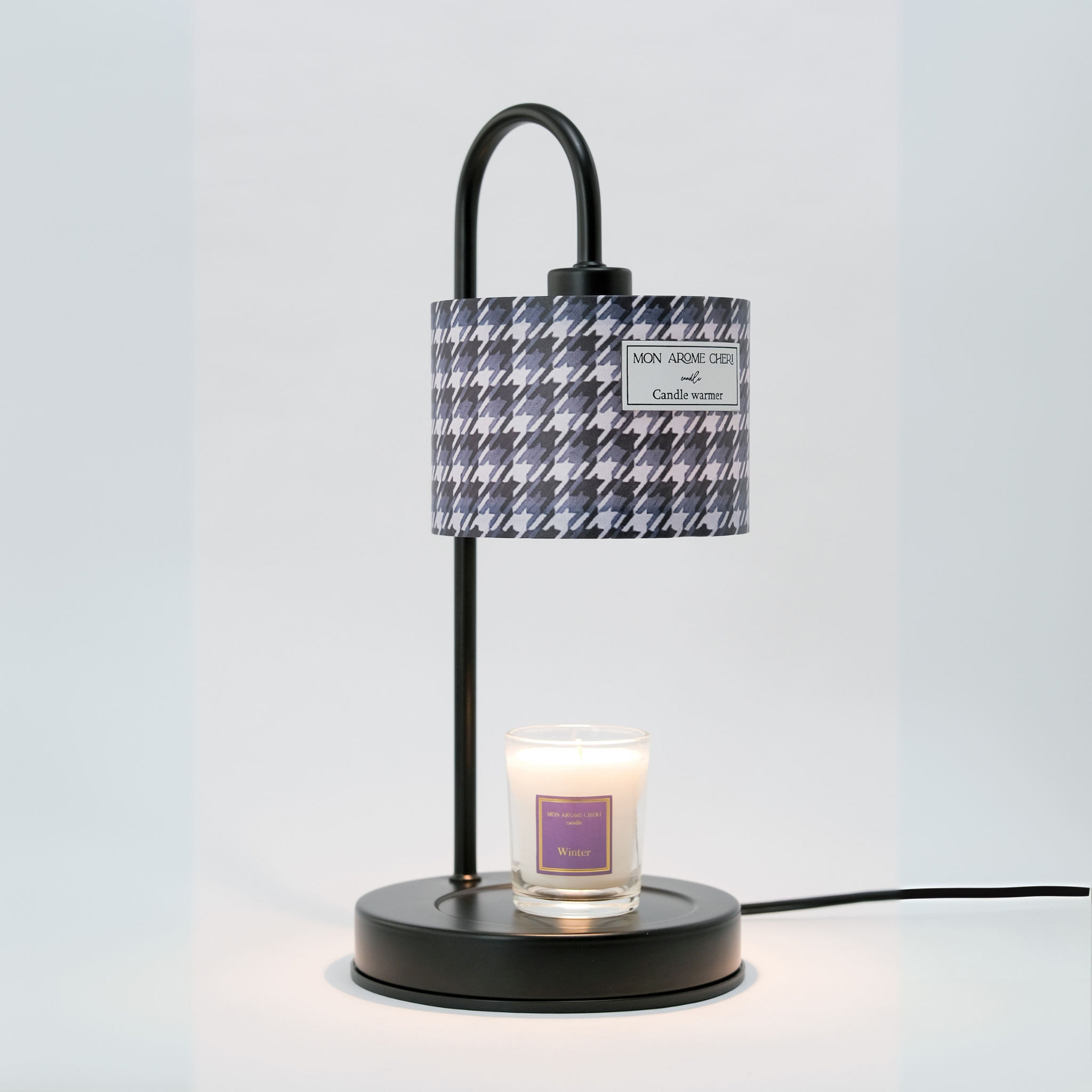 Candle warmer【千鳥格子】 | MON AROME CHERI candle（モナローム
