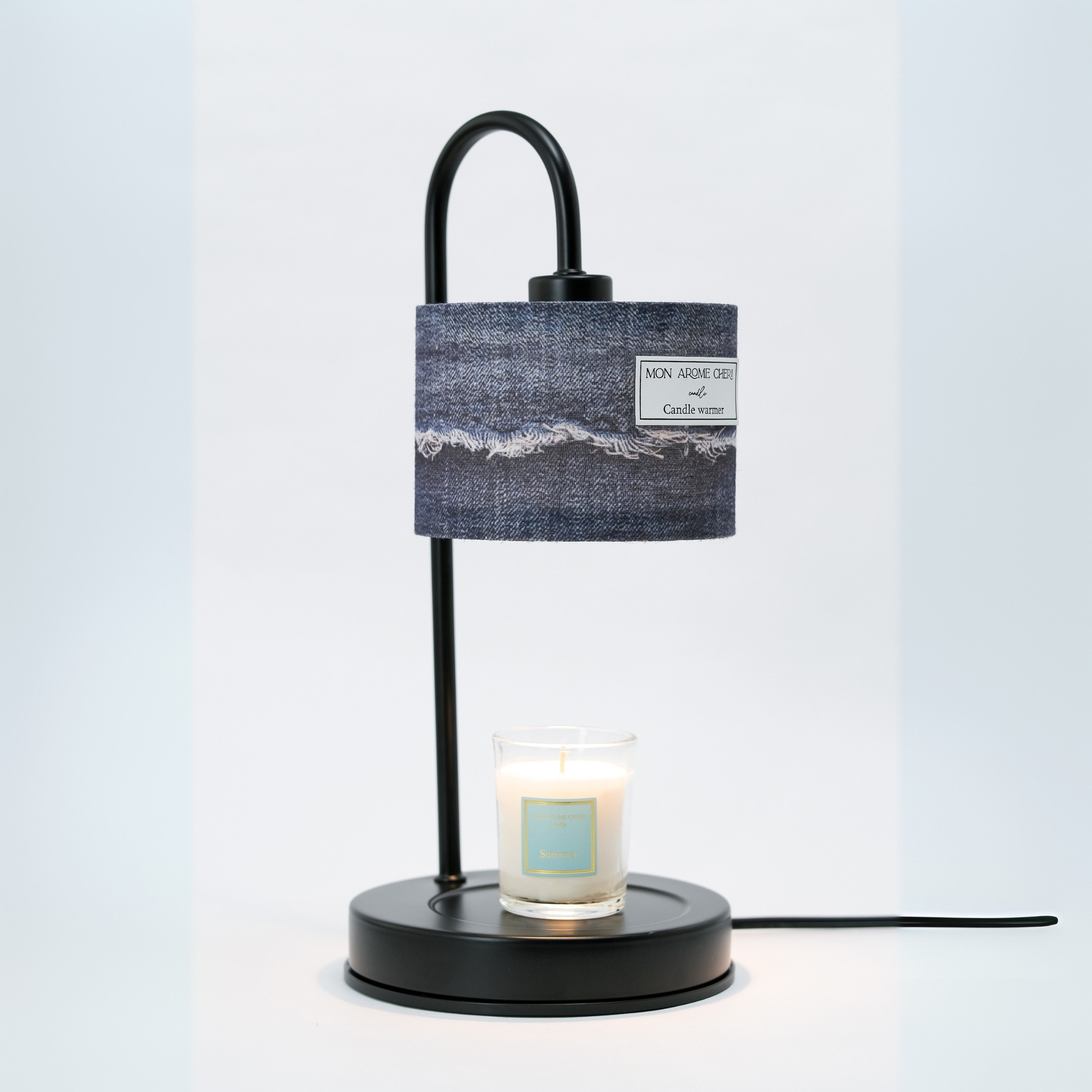 Candle warmer【デニム】 | MON AROME CHERI candle（モナロームシェリ