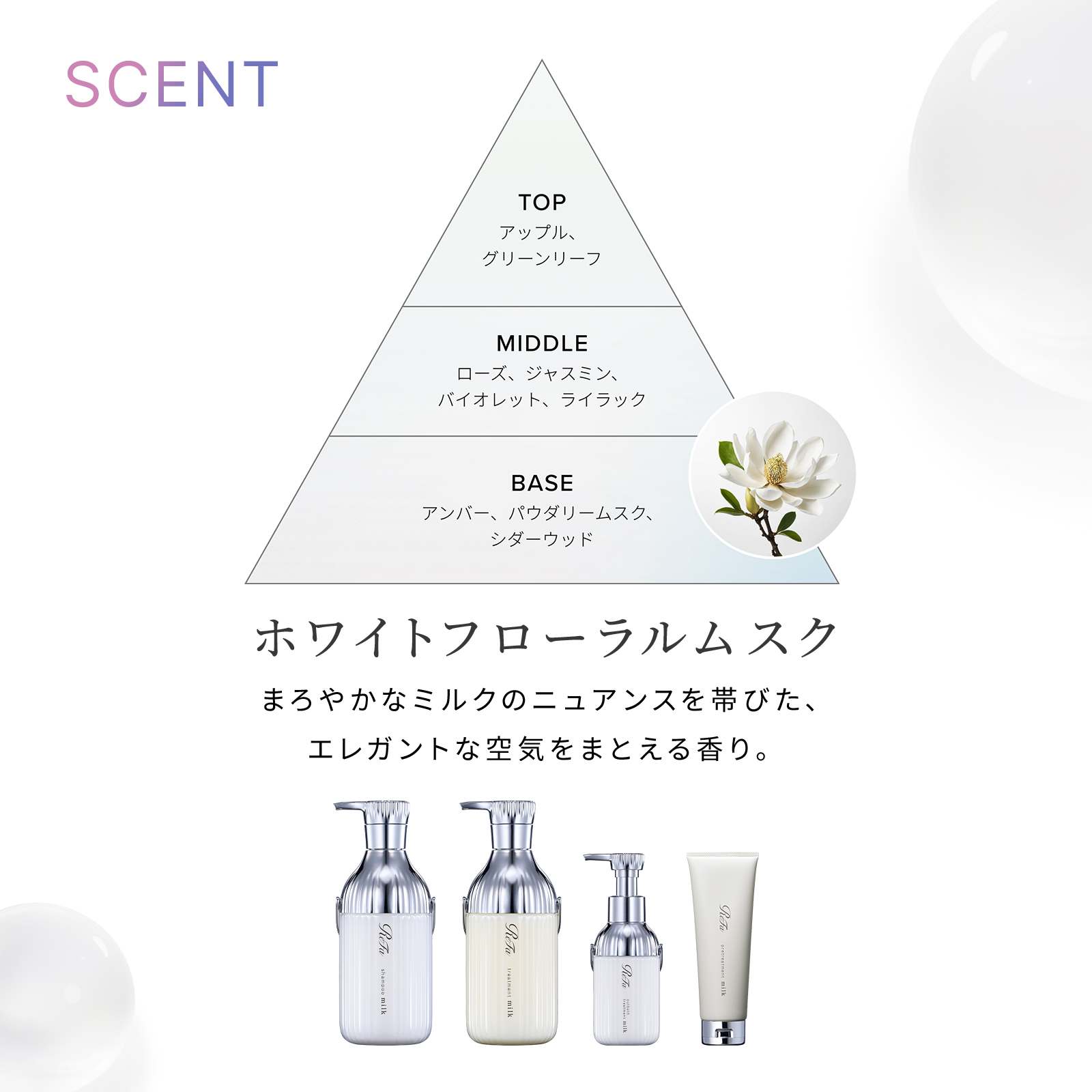 ReFa MILK PROTEIN PRE HAIR PACK リファミルクプロテインプレヘア