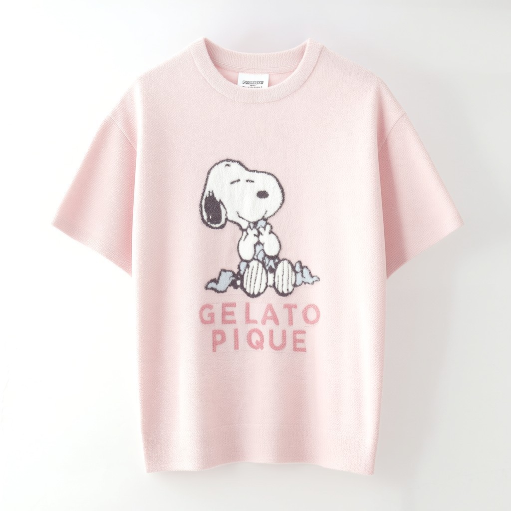 WOMEN】【PEANUTS】スムーズィーJQDプルオーバー&ボーダーショート