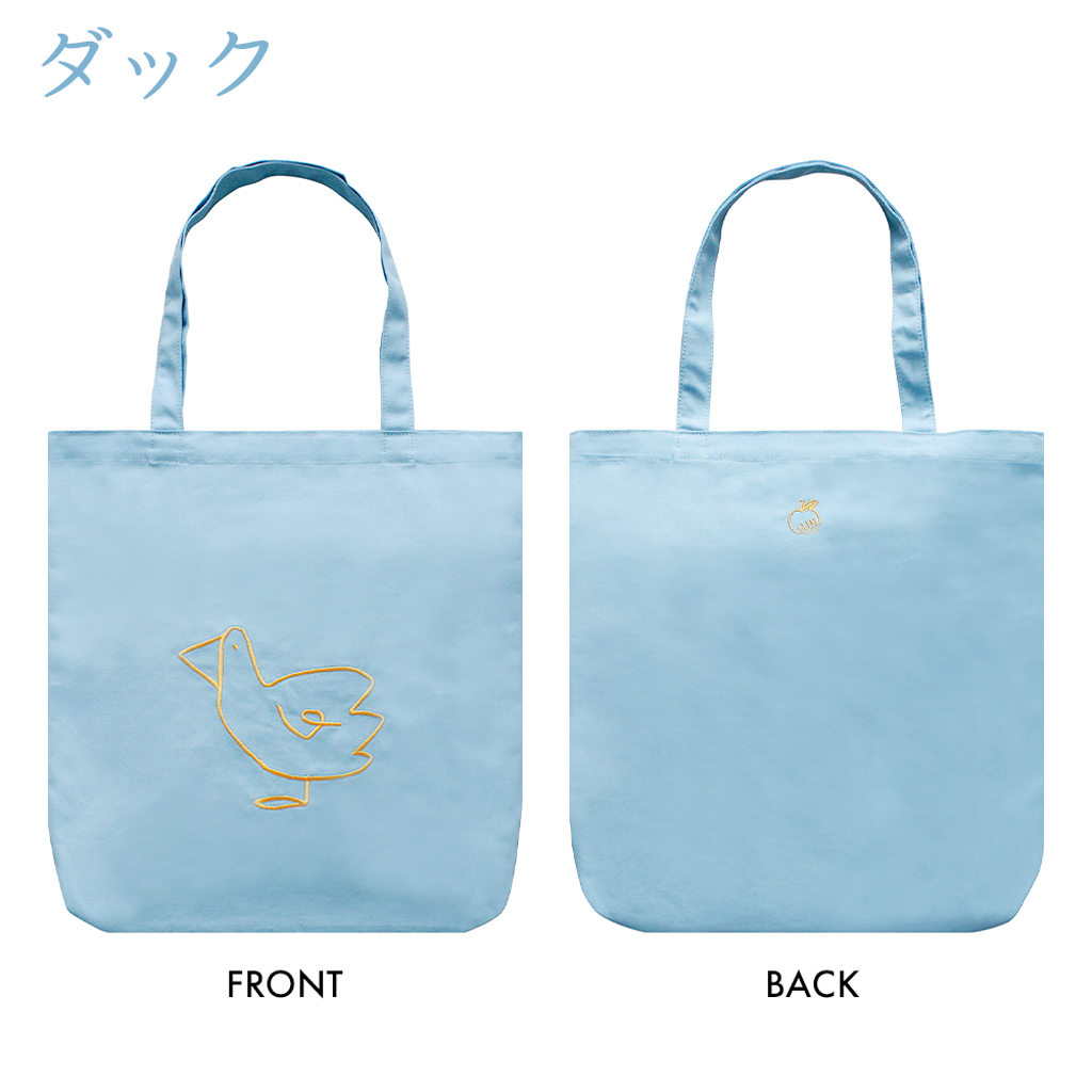 刺繍キャンバストートバッグ（美術作品・アニマルモチーフ） | エル