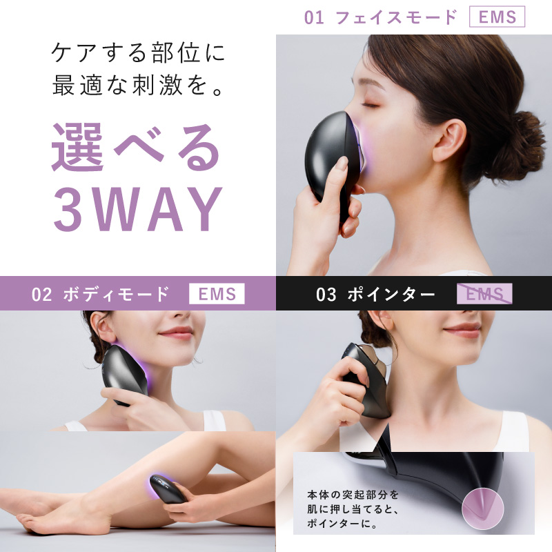 MEGURiS メグリス【EMS温×冷かっさ美顔器】 | NIPLUX（ニップラックス