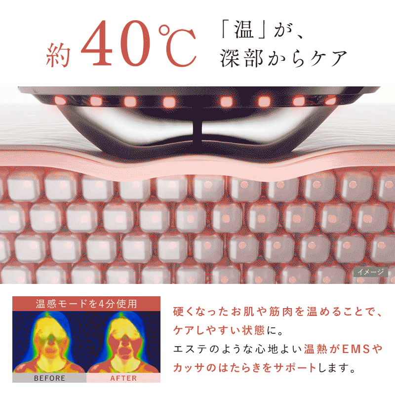 MEGURiS メグリス【EMS温×冷かっさ美顔器】 | NIPLUX（ニップラックス